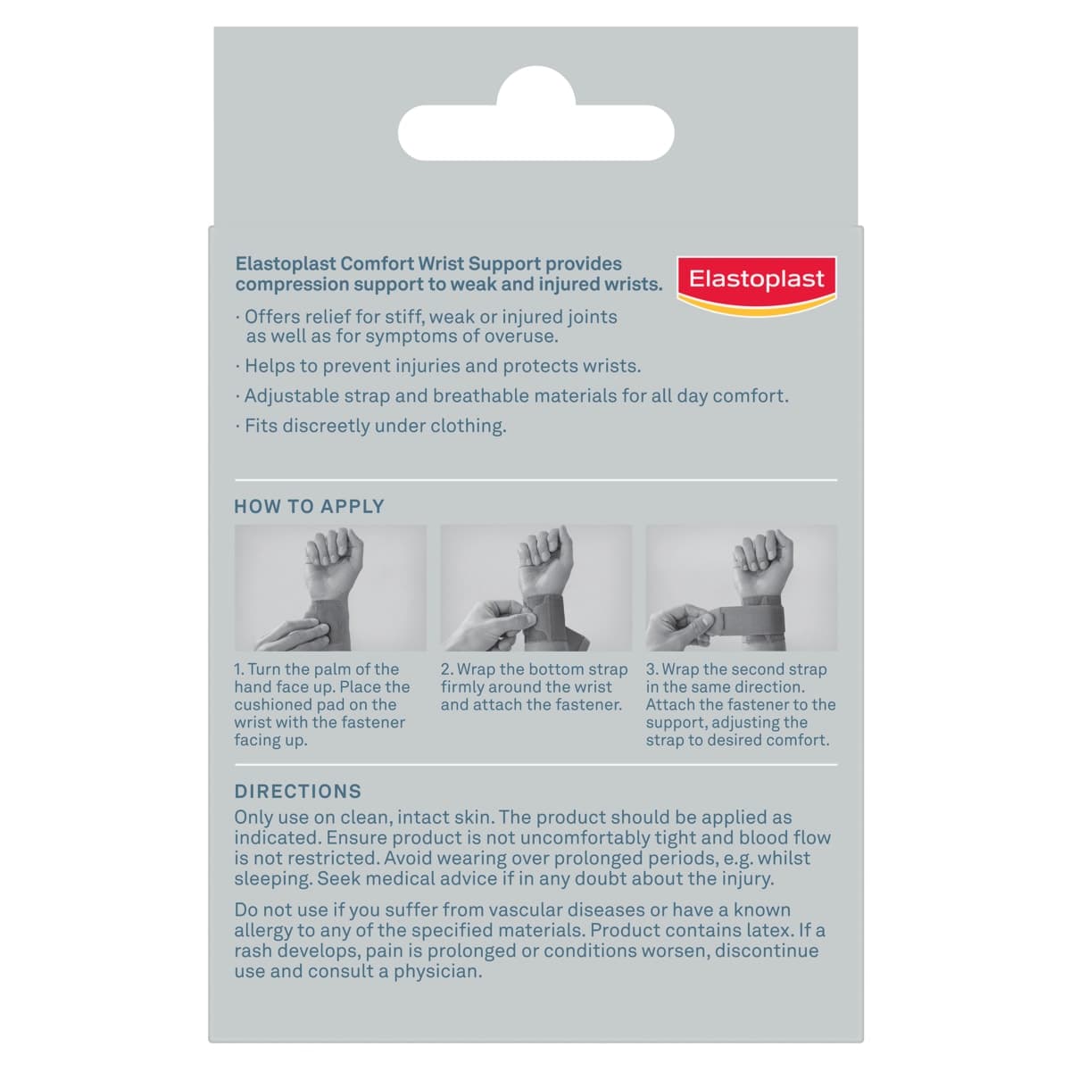 Thumbnail Elastoplast Everyday Wrap Around Wrist Support Adjustable 1 Pack