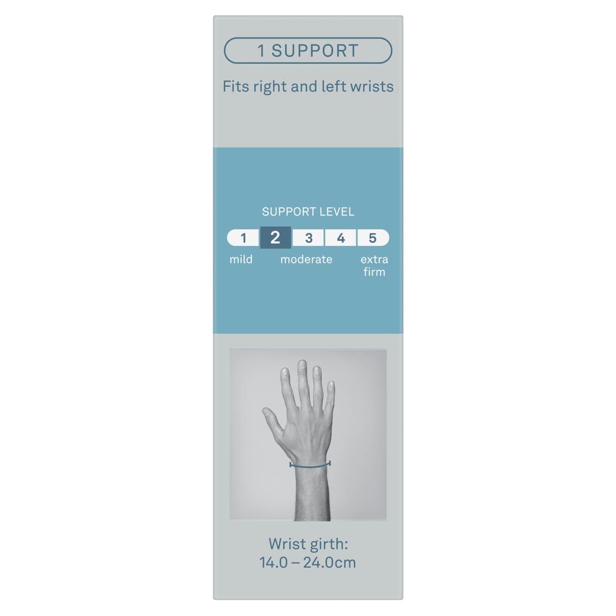 Thumbnail Elastoplast Everyday Wrap Around Wrist Support Adjustable 1 Pack
