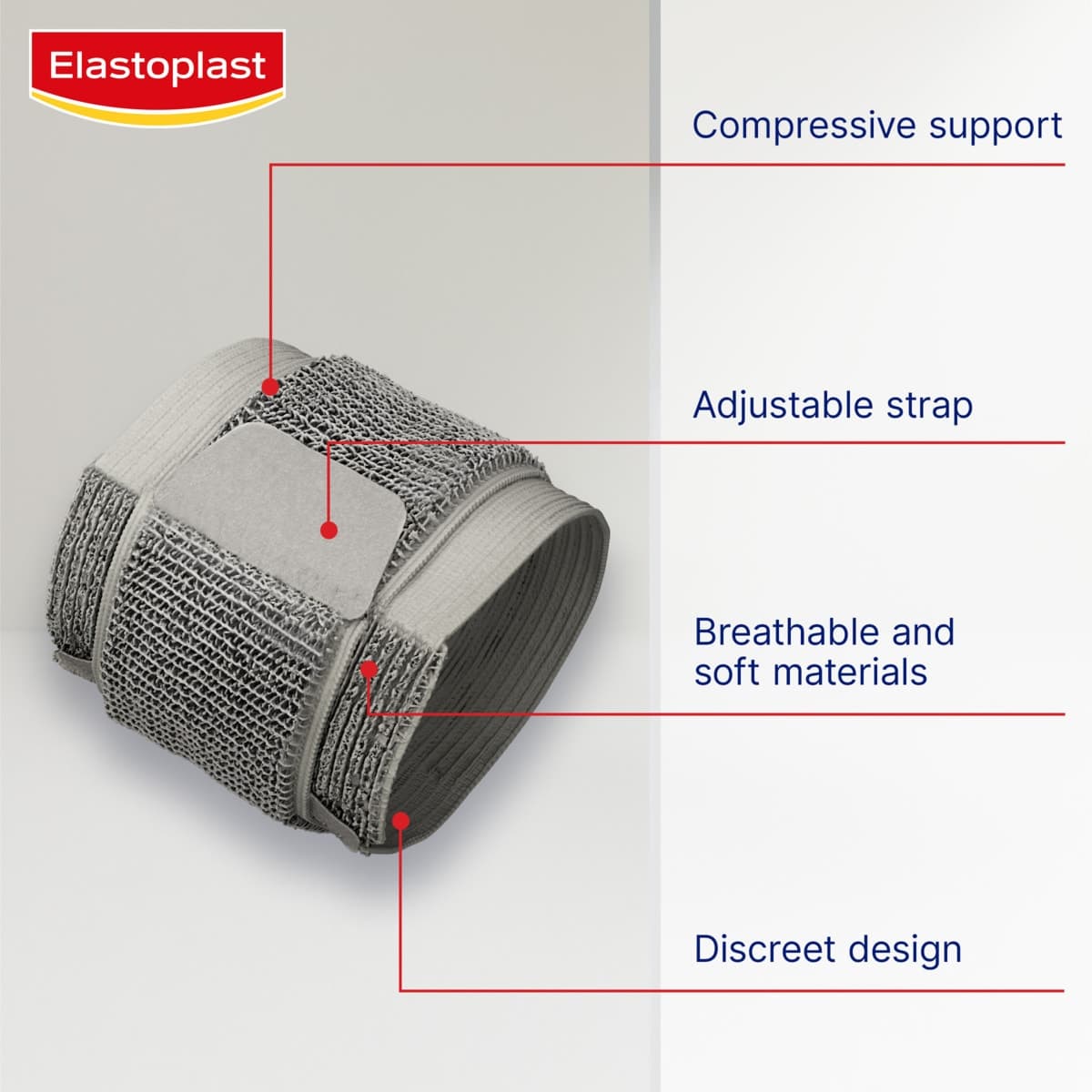 Thumbnail Elastoplast Everyday Wrap Around Wrist Support Adjustable 1 Pack