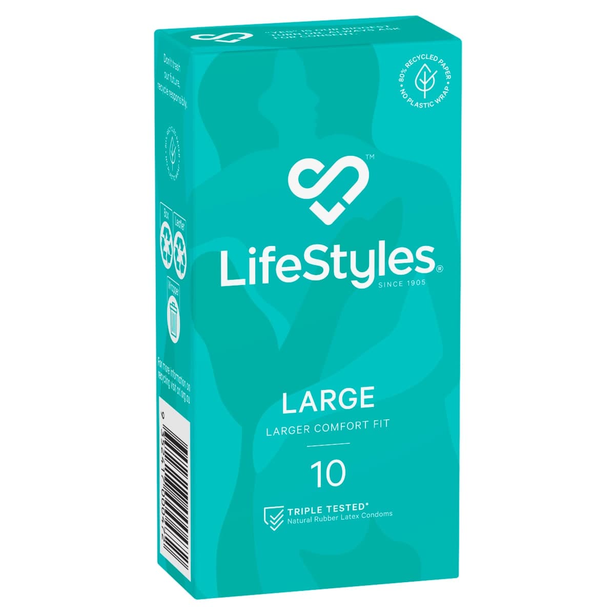 Thumbnail LifeStyles Large Condoms 10 Pack