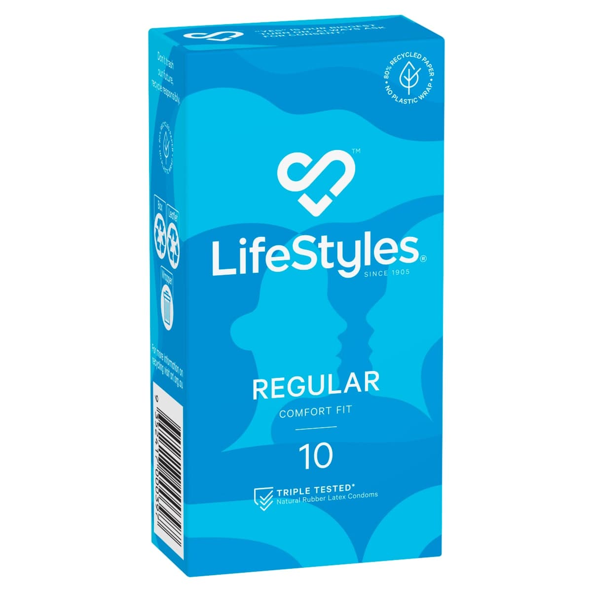 Thumbnail LifeStyles Regular Condoms 10 Pack