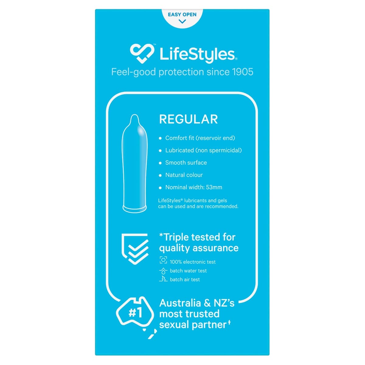Thumbnail LifeStyles Regular Condoms 10 Pack