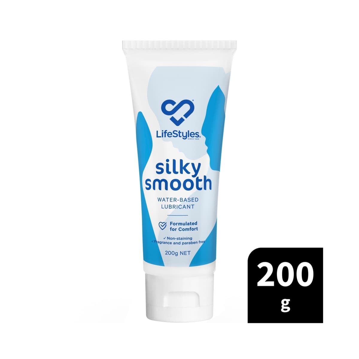 Thumbnail LifeStyles Silky Smooth Water Based Lubricant 200g