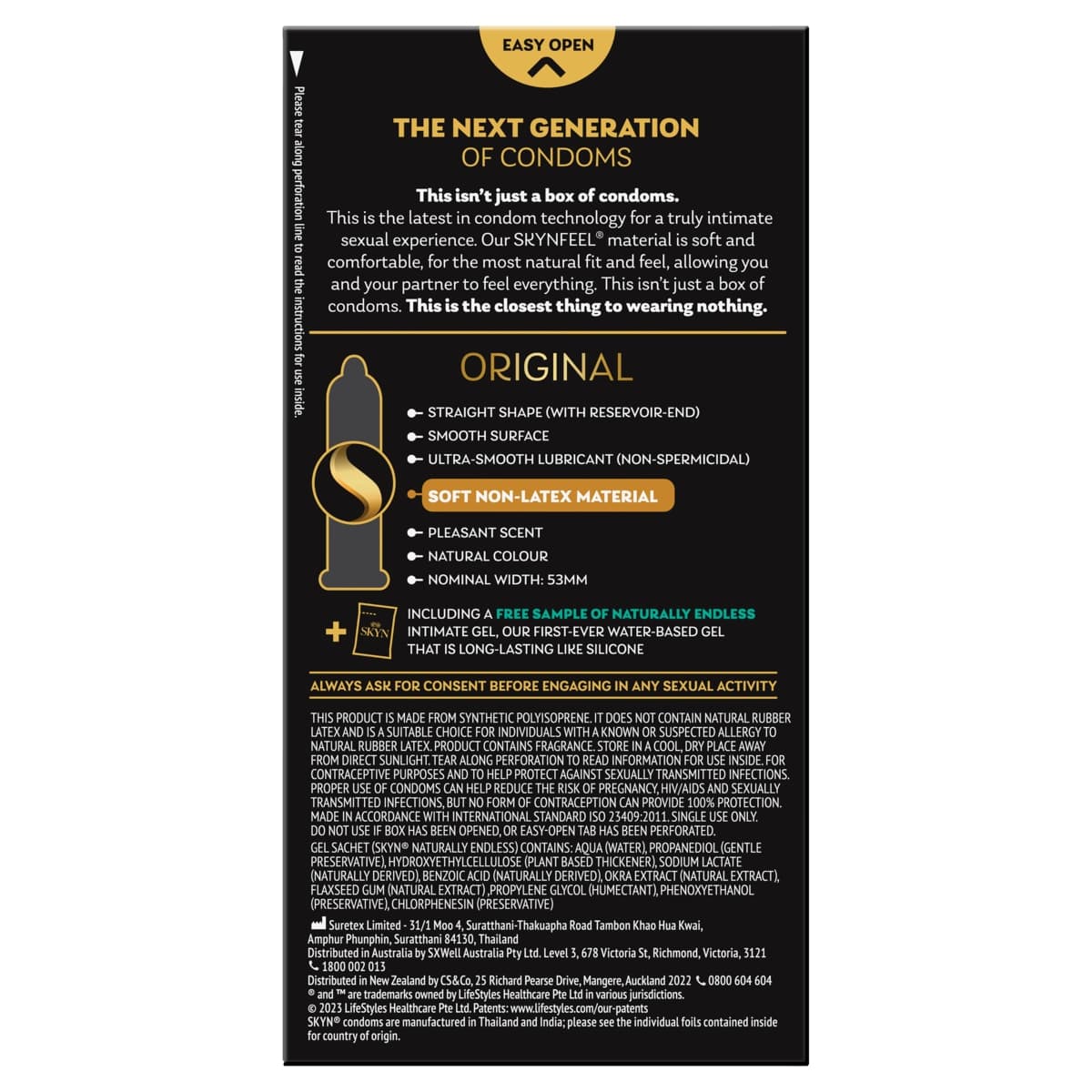 Thumbnail SKYN Original Non Latex Condoms 20 Pack