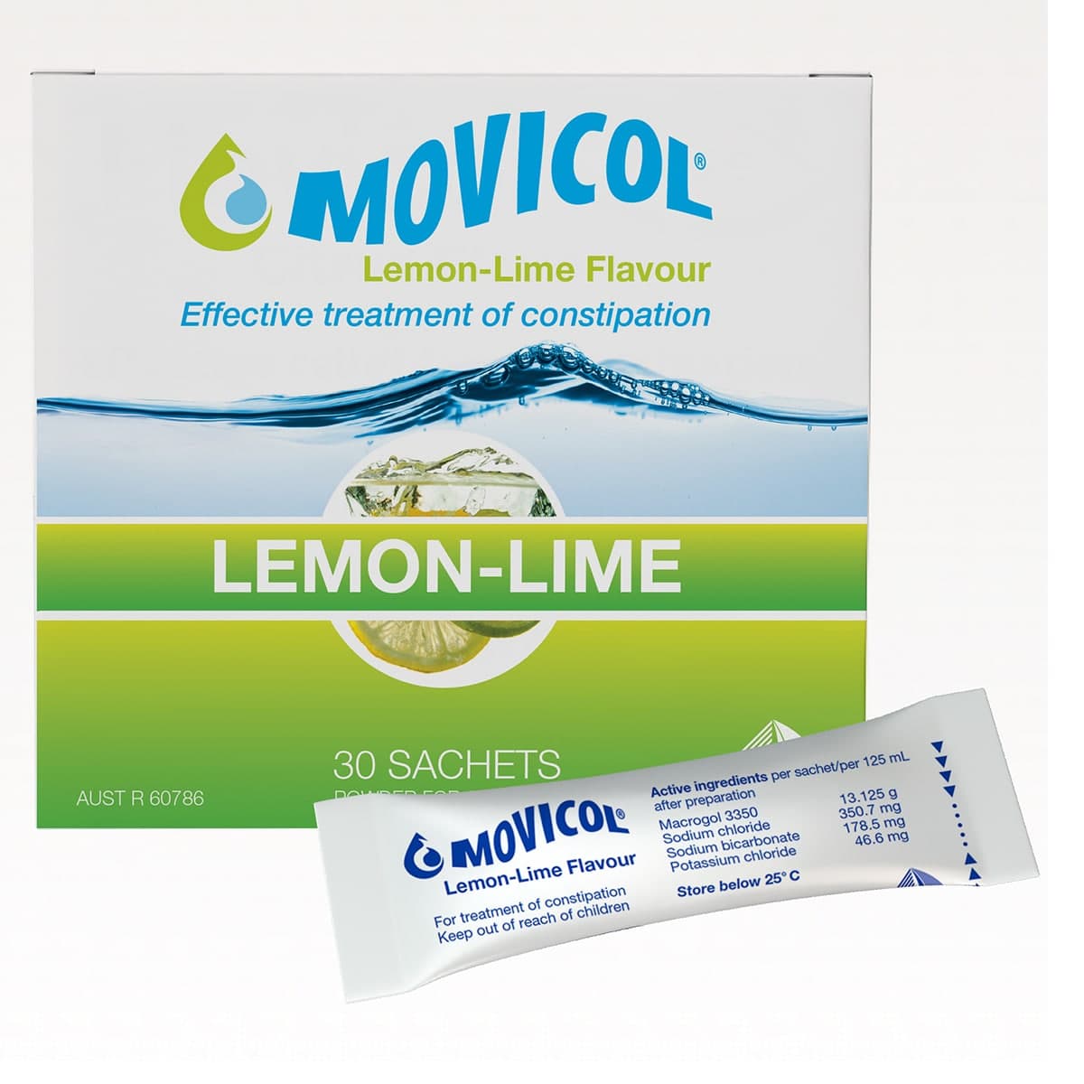 Thumbnail Movicol Adult Lemon-Lime Sachets 30 x 13g