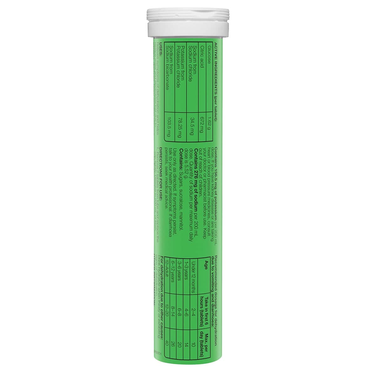 Thumbnail Hydralyte Effervescent Electrolyte Tablets Pineapple 20 Pack