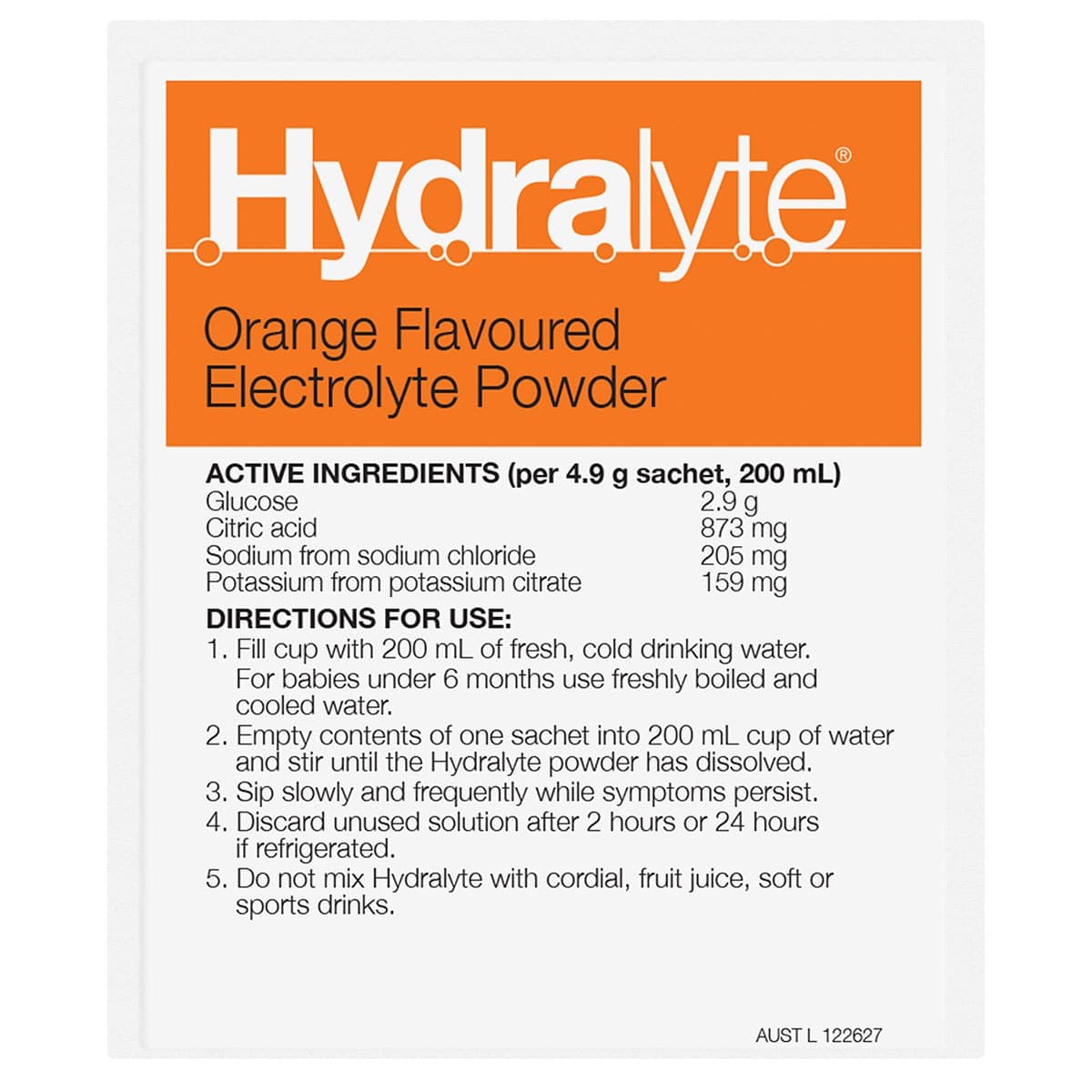 Thumbnail Hydralyte Electrolyte Powder Fruity Bliss Multi-Flavour 24 x 4.9g Sachets