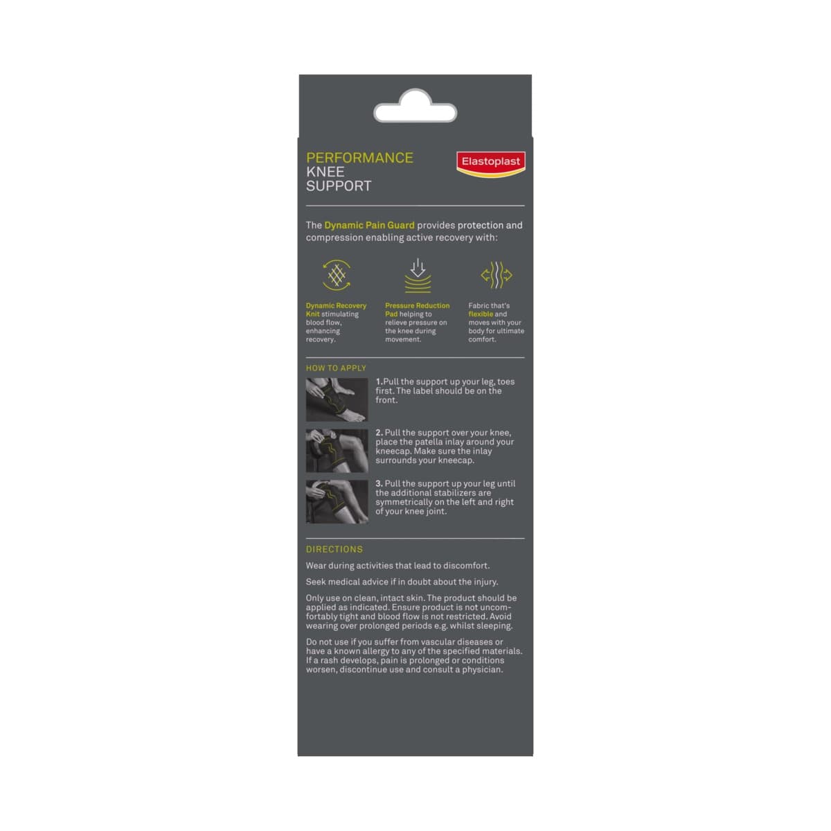 Thumbnail Elastoplast Performance Knee Support Medium 1 Pack