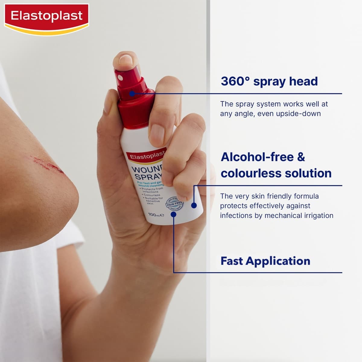 Thumbnail Elastoplast Wound Cleansing Spray 100ml