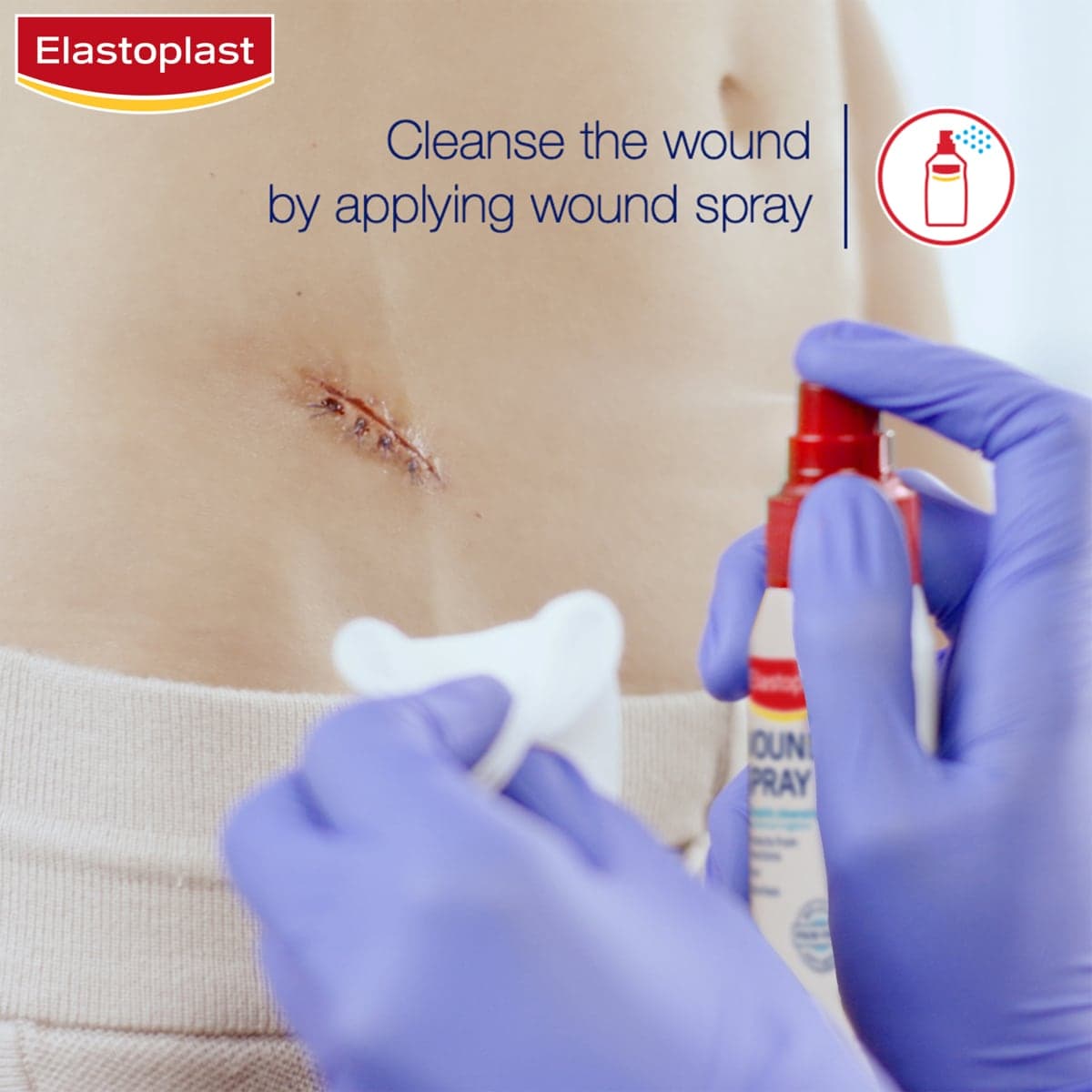 Thumbnail Elastoplast Wound Cleansing Spray 100ml