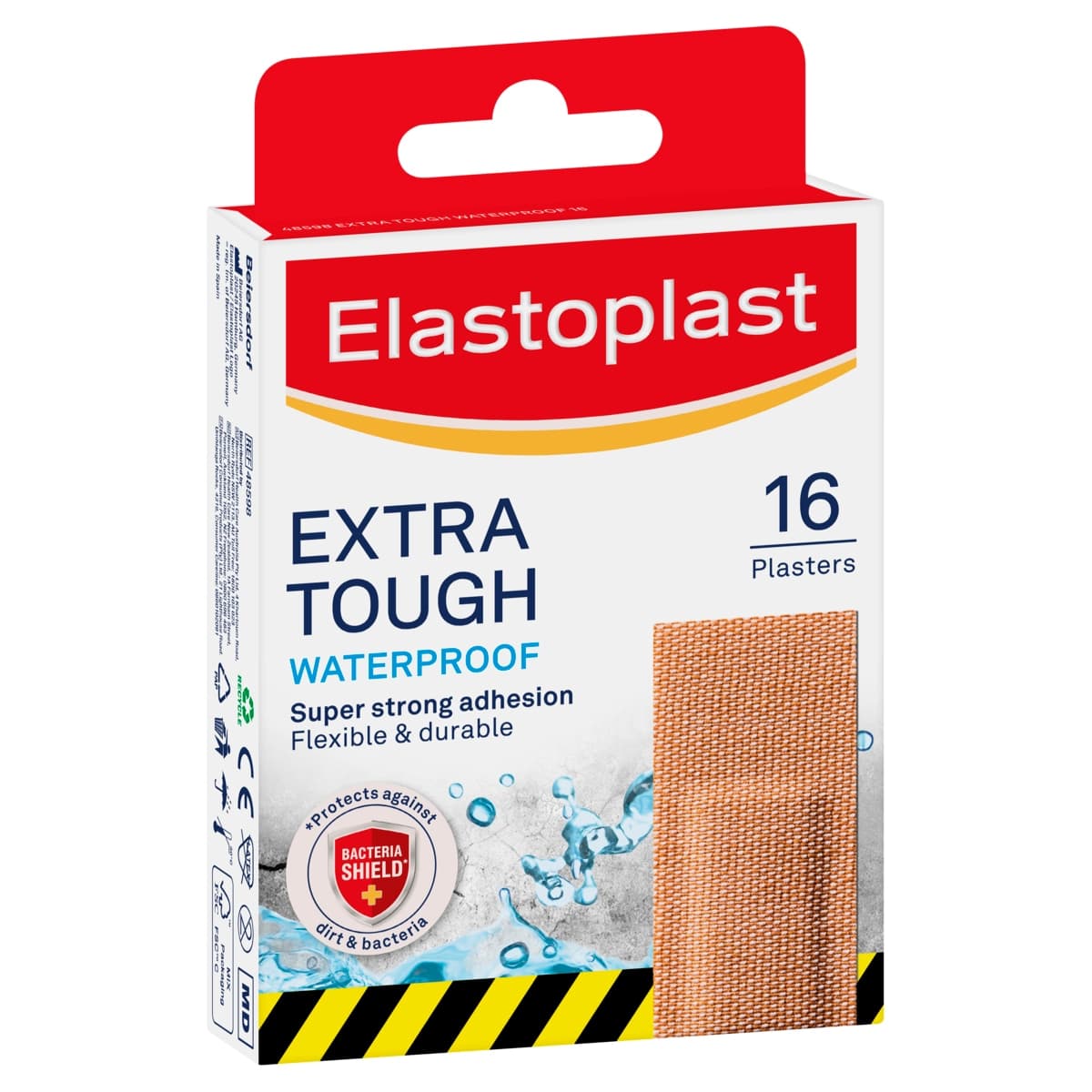 Thumbnail Elastoplast Extra Tough Waterproof Plasters 16 Pack
