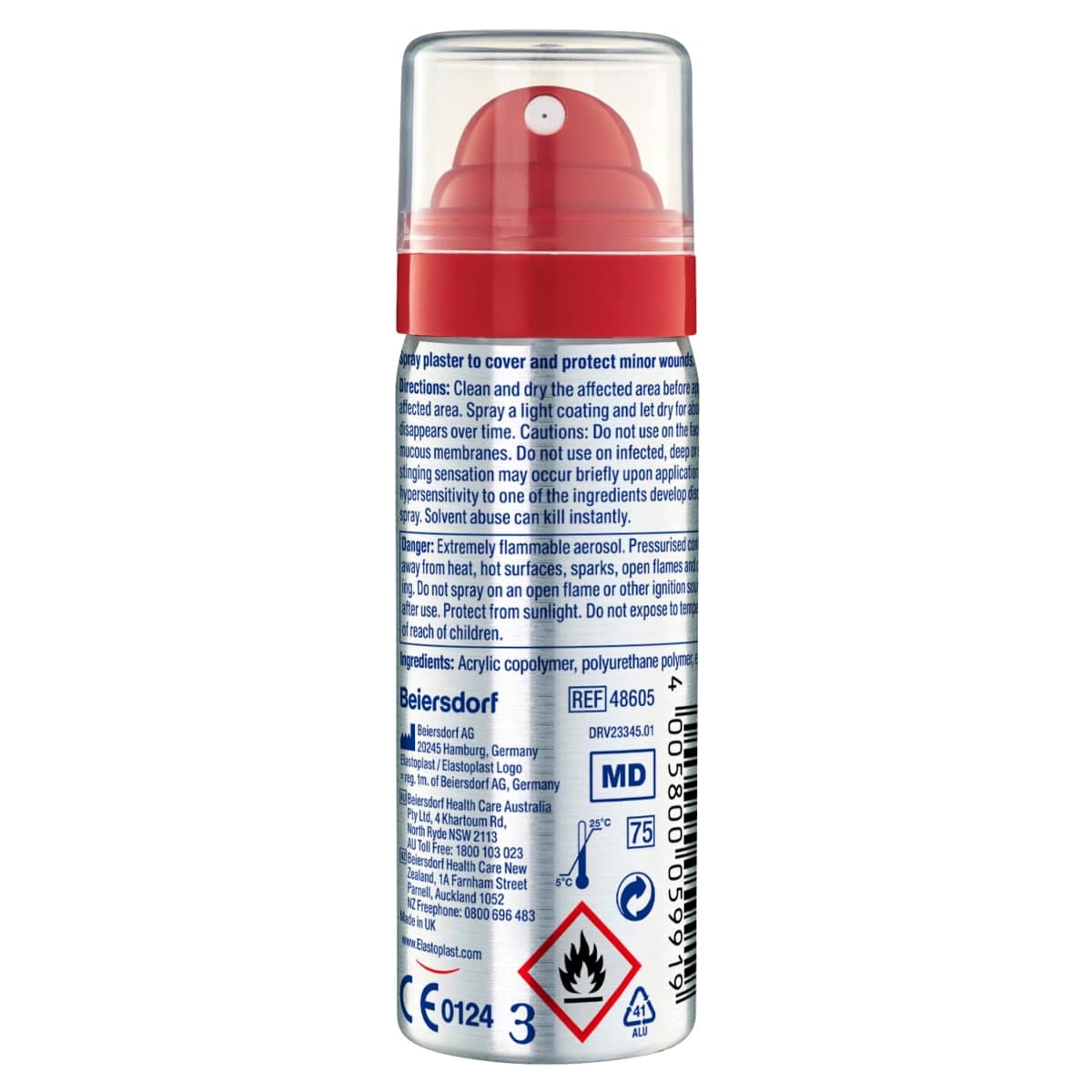 Thumbnail Elastoplast Spray Plaster Waterproof & Transparent 40ml