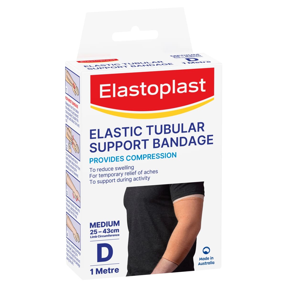 Thumbnail Elastoplast Elastic Tubular Support Bandage Size D 1m