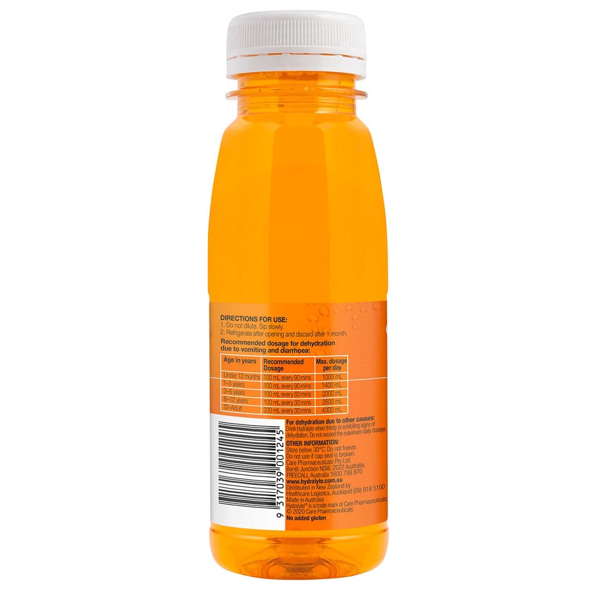 Thumbnail Hydralyte Ready to Drink Orange Solution 250 ml