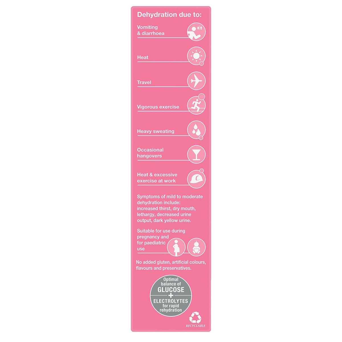 Thumbnail Hydralyte Effervescent Electrolyte Tablets Watermelon 20 Pack