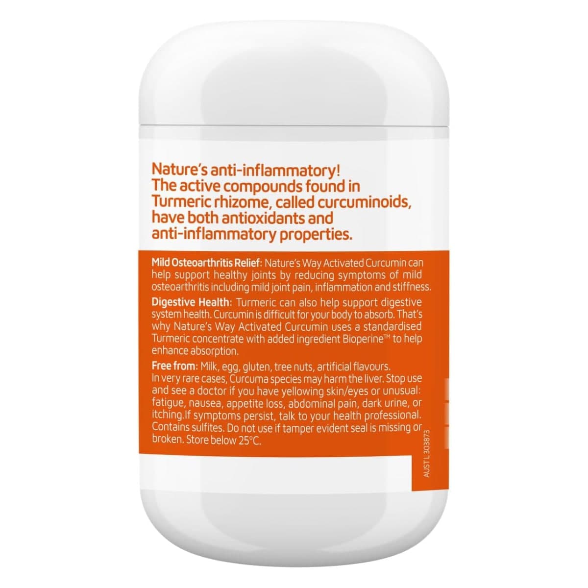 Thumbnail Nature's Way Activated Curcumin Clinical Strength 90 Tablets