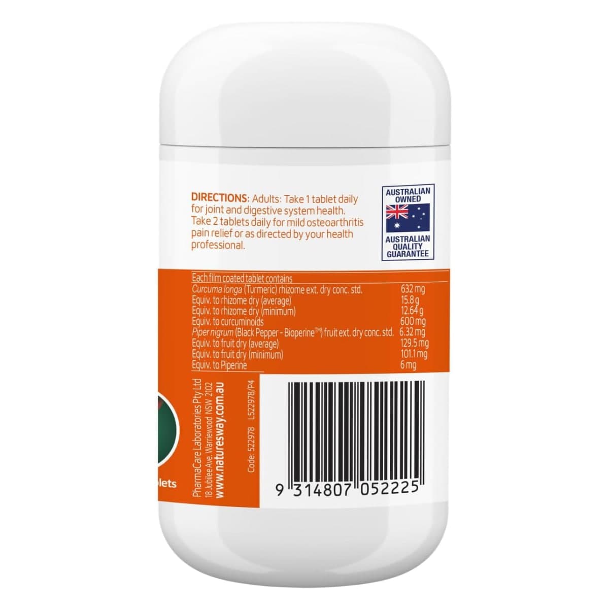 Thumbnail Nature's Way Activated Curcumin Clinical Strength 90 Tablets