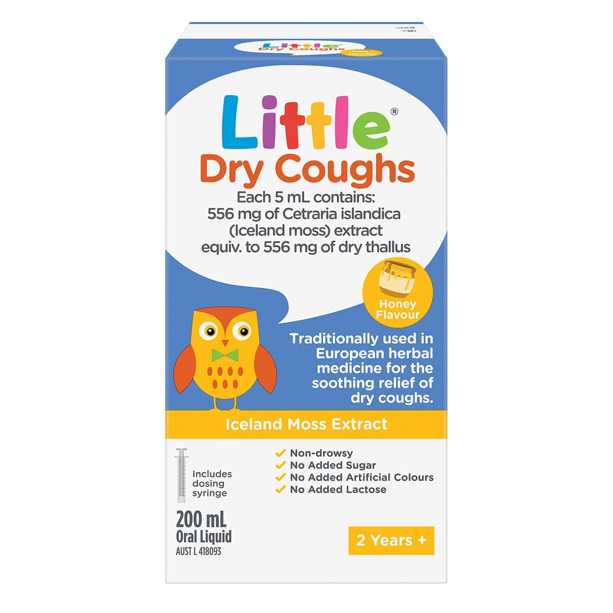 Thumbnail Little Dry Coughs Kids cough Medicine 200ml