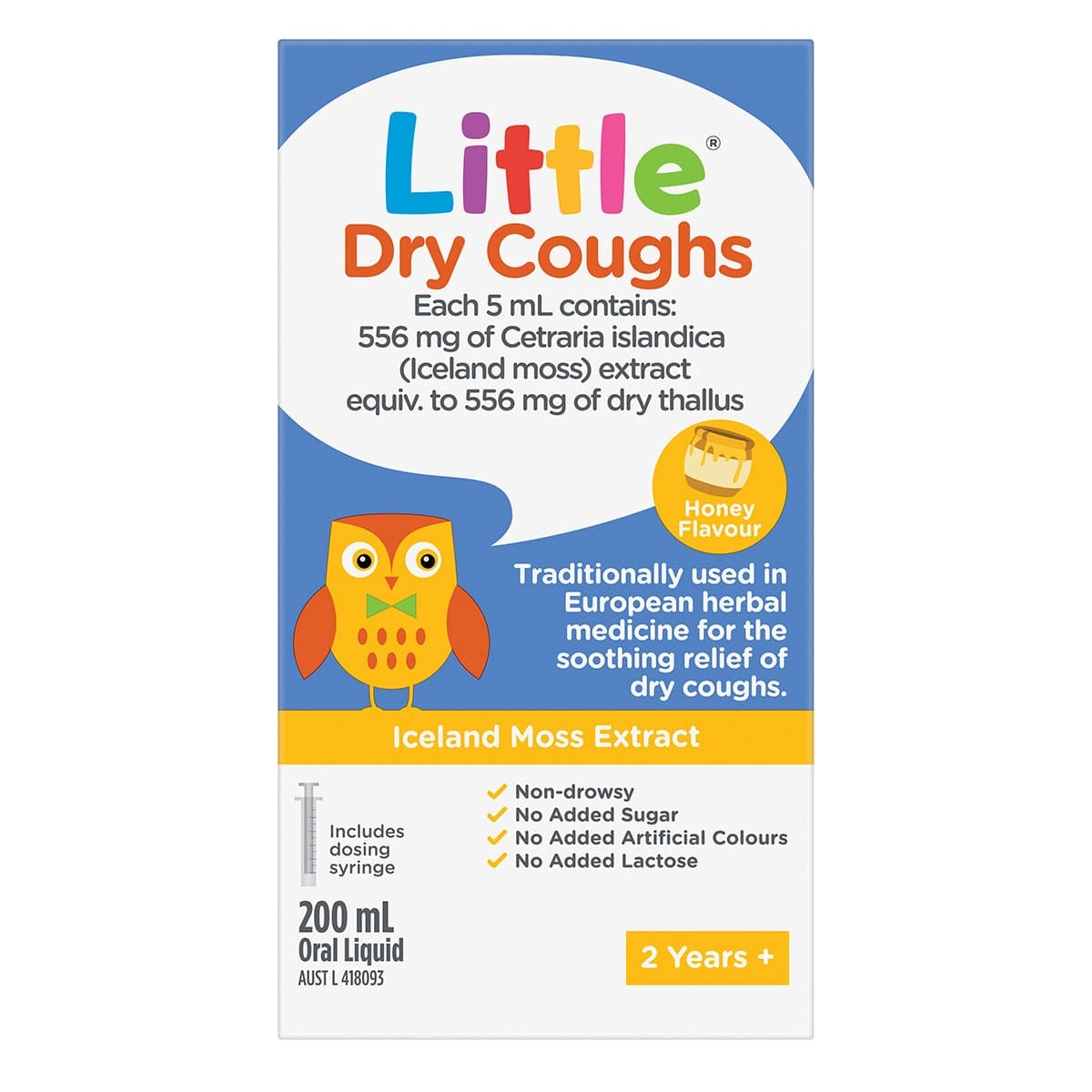 Thumbnail Little Dry Coughs Kids cough Medicine 200ml