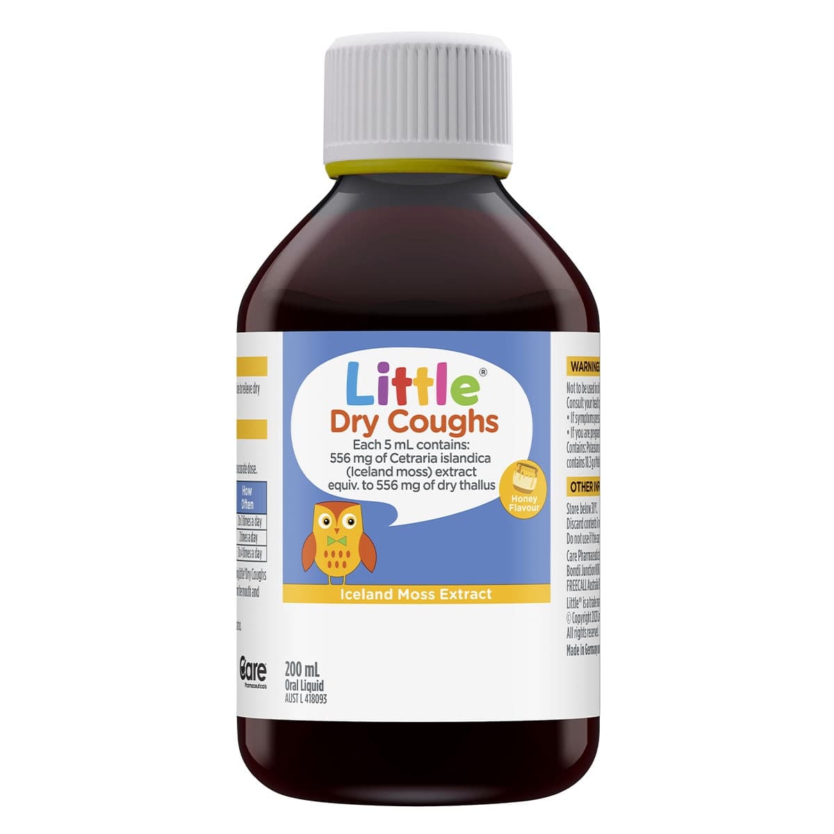 Thumbnail Little Dry Coughs Kids cough Medicine 200ml