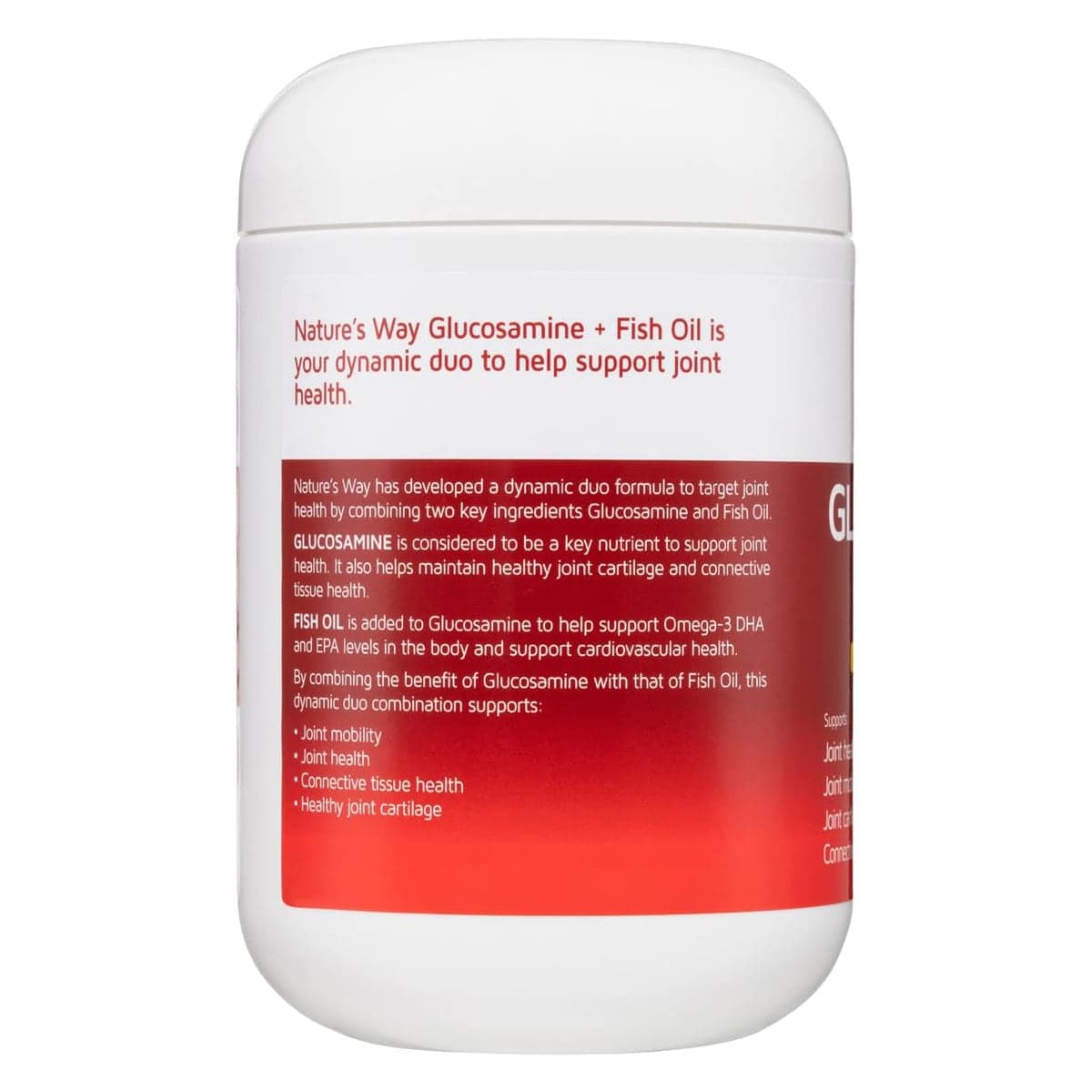 Thumbnail Nature's Way Glucosamine & Fish Oil 200 Capsules