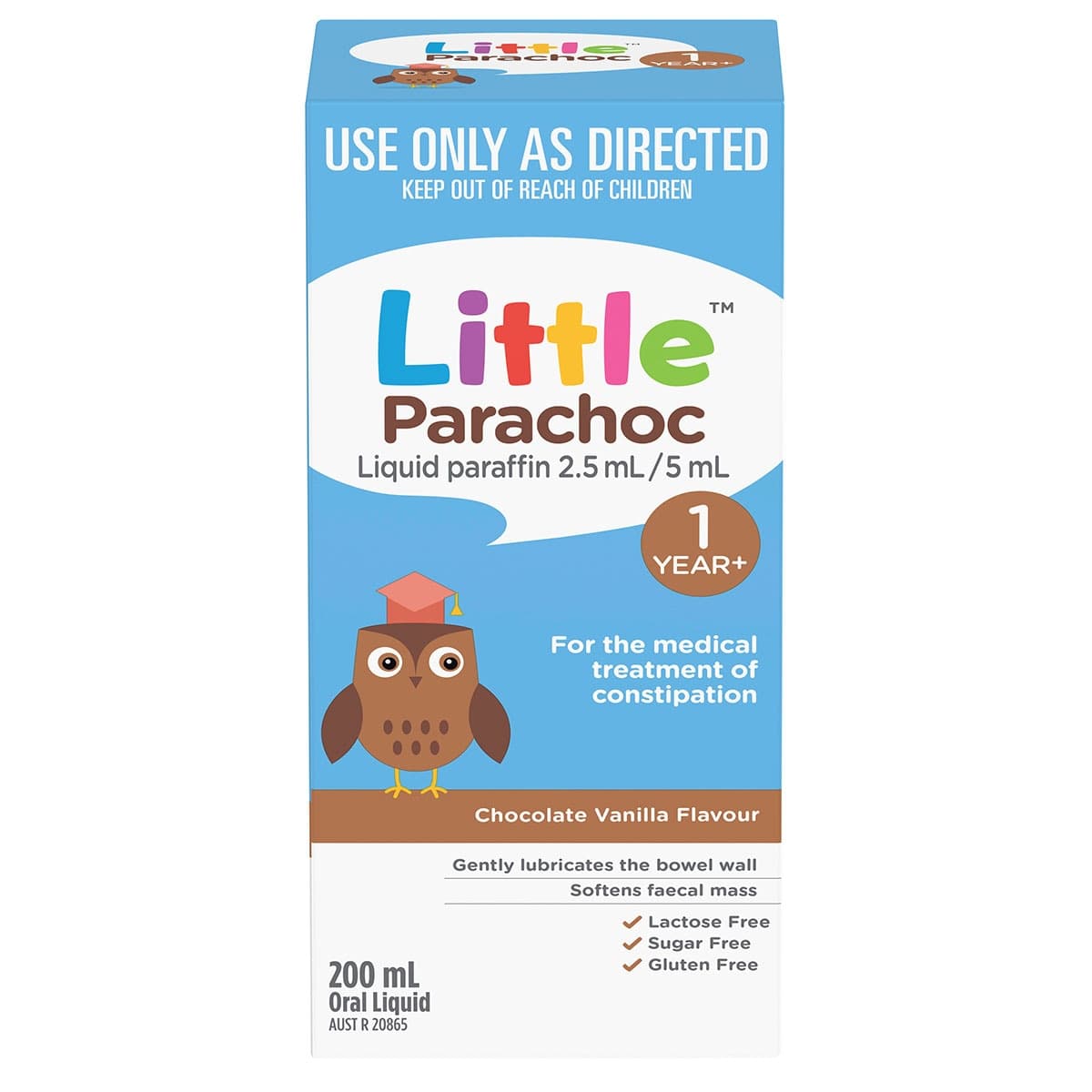 Thumbnail Little Parachoc Liquid Paraffin Choco Vanilla 200ml