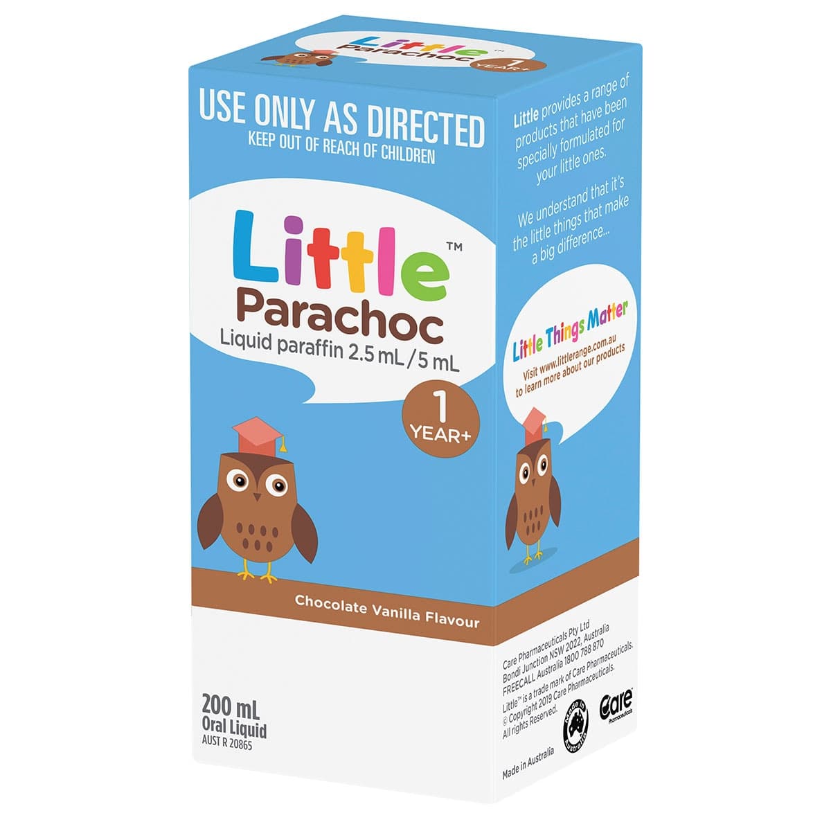 Thumbnail Little Parachoc Liquid Paraffin Choco Vanilla 200ml