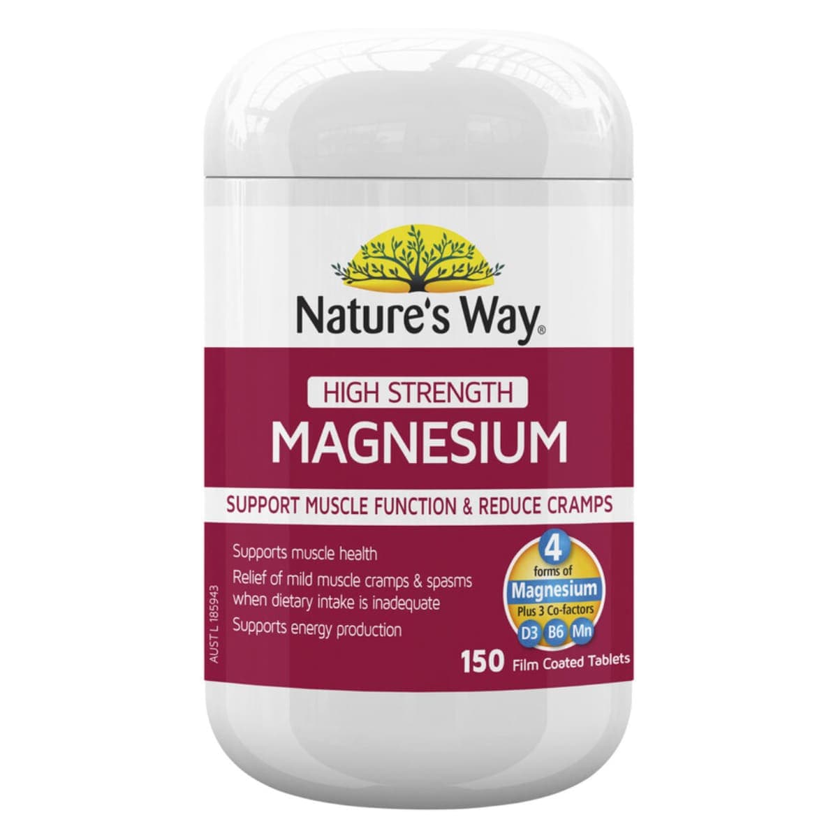 Thumbnail Nature's Way High Strength Magnesium 150 Tablets