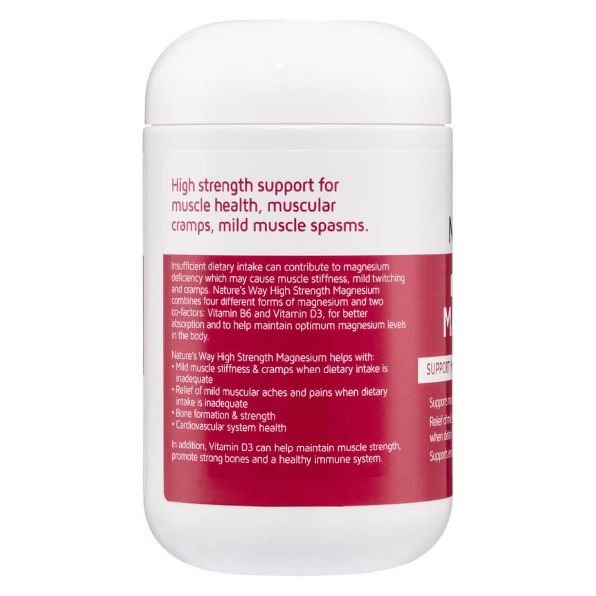 Thumbnail Nature's Way High Strength Magnesium 150 Tablets