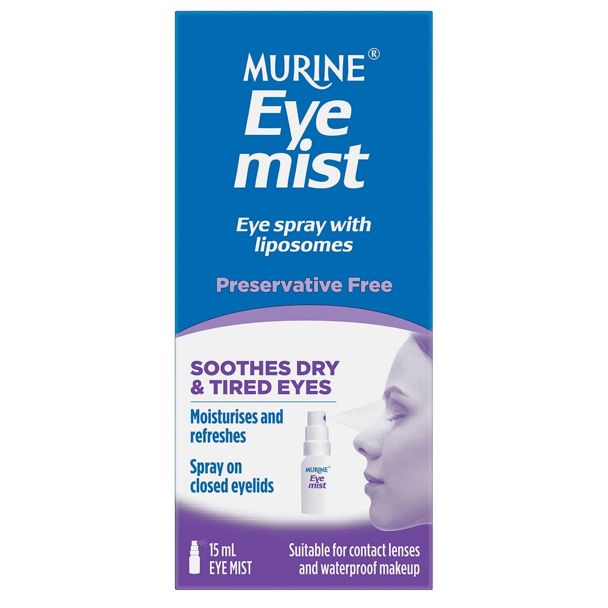 Thumbnail Murine Eye Mist Dry and Tired Eyes 15ml