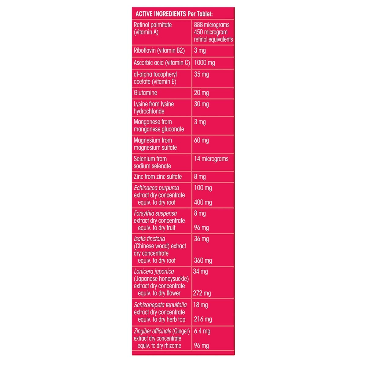 Thumbnail Frequent Flyer Immunity Boost Effervescent Tablets Raspberry 15 Pack