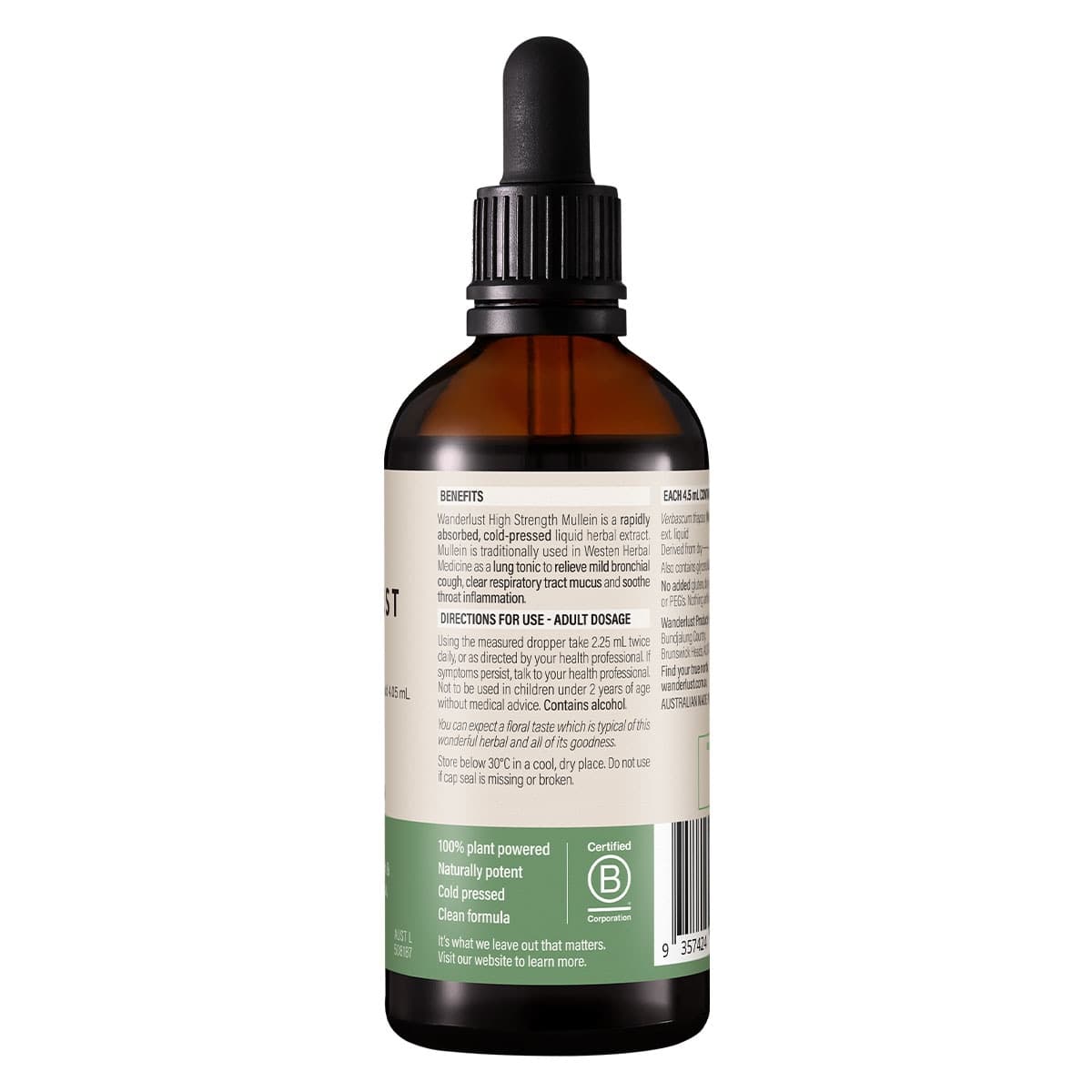Thumbnail Wanderlust Liquid Mullein Drops 90ml