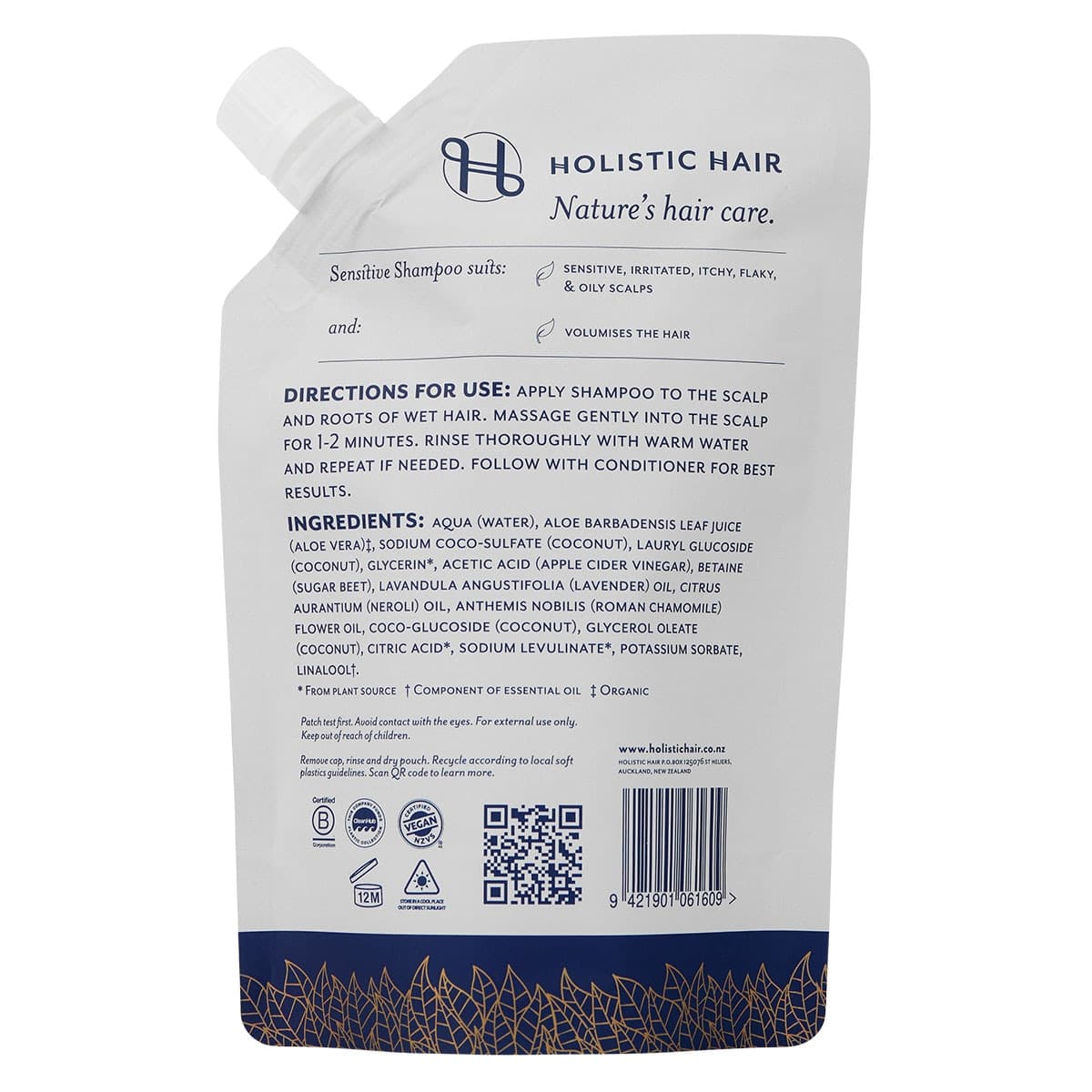 Thumbnail Holistic Hair Sensitive Shampoo Refill 500ml