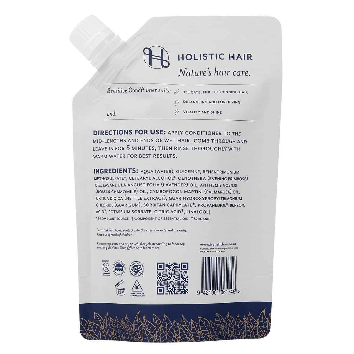 Thumbnail Holistic Hair Sensitive Conditioner Refill 500ml