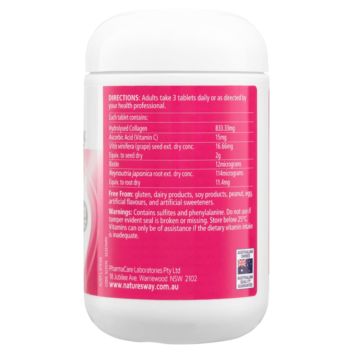 Thumbnail Nature's Way Beauty Collagen 120 Tablets