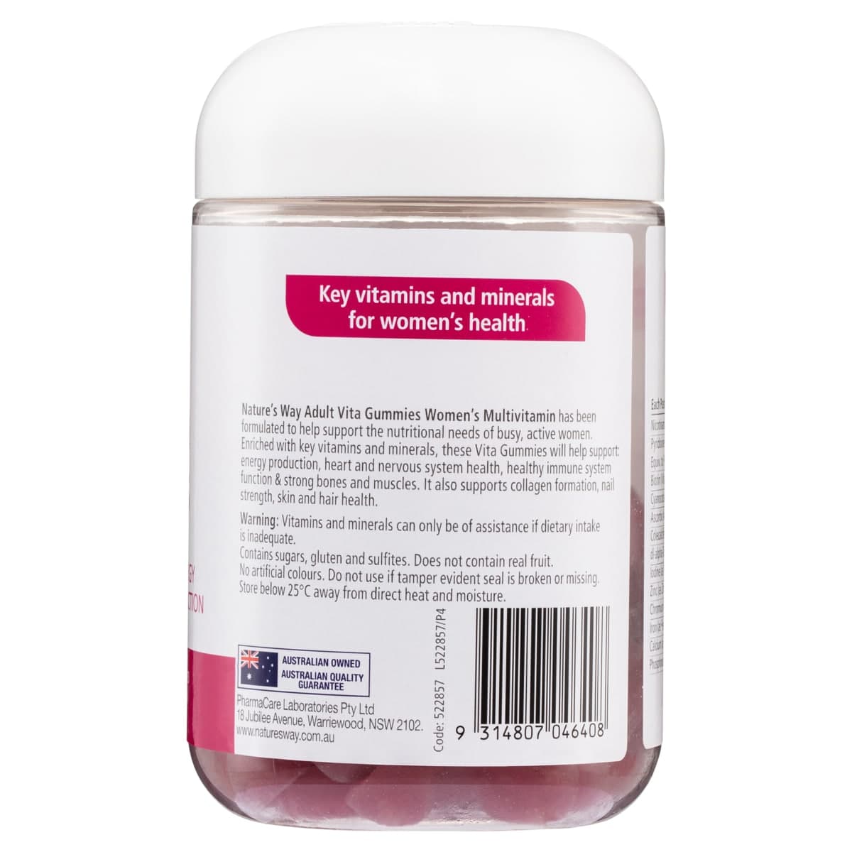 Thumbnail Nature's Way Adult Vita Gummies Womens MultiVitamin 100 Pack