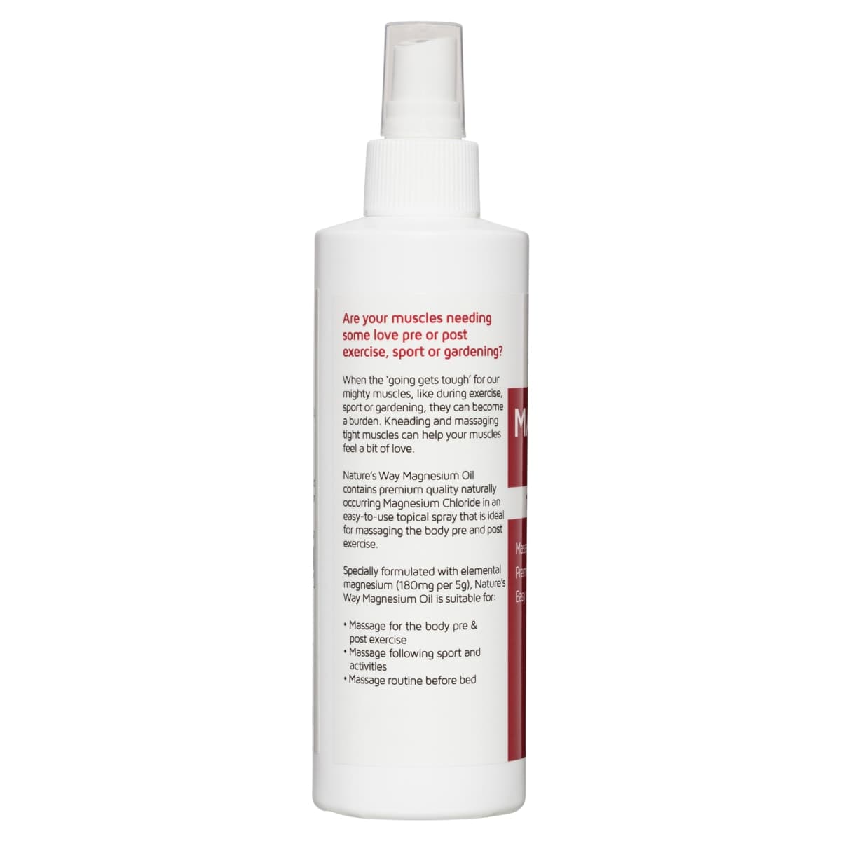 Thumbnail Nature's Way Magnesium Oil Topical Spray 250ml