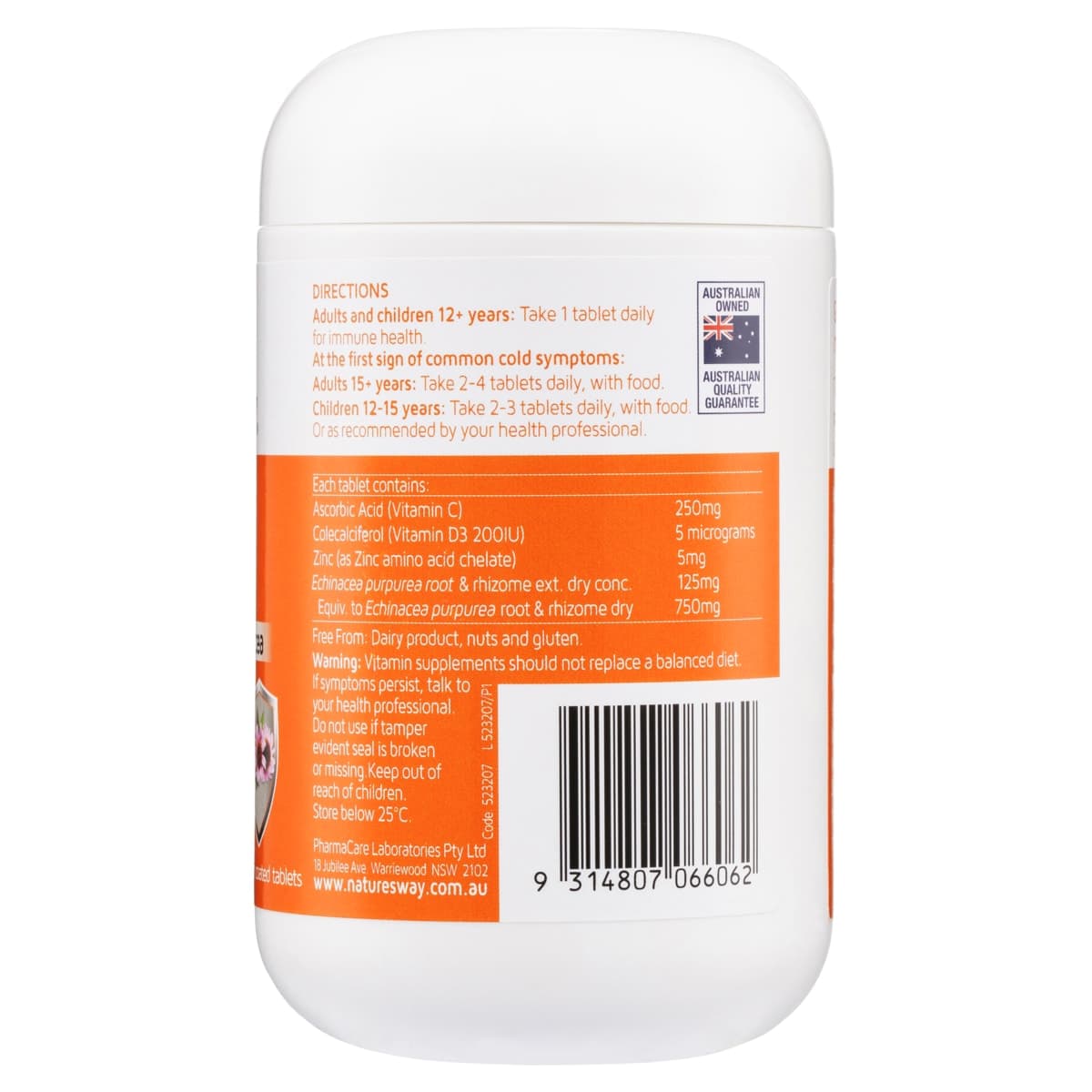 Thumbnail Nature's Way Immune Support 100 Tablets