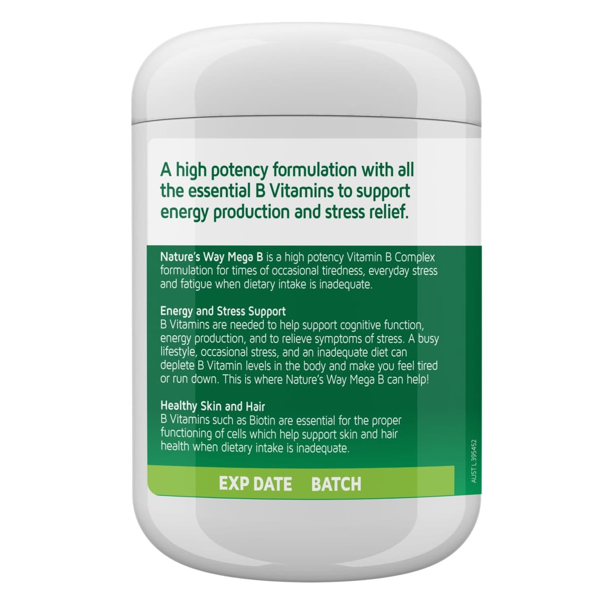Thumbnail Nature's Way Mega B 200 Tablets