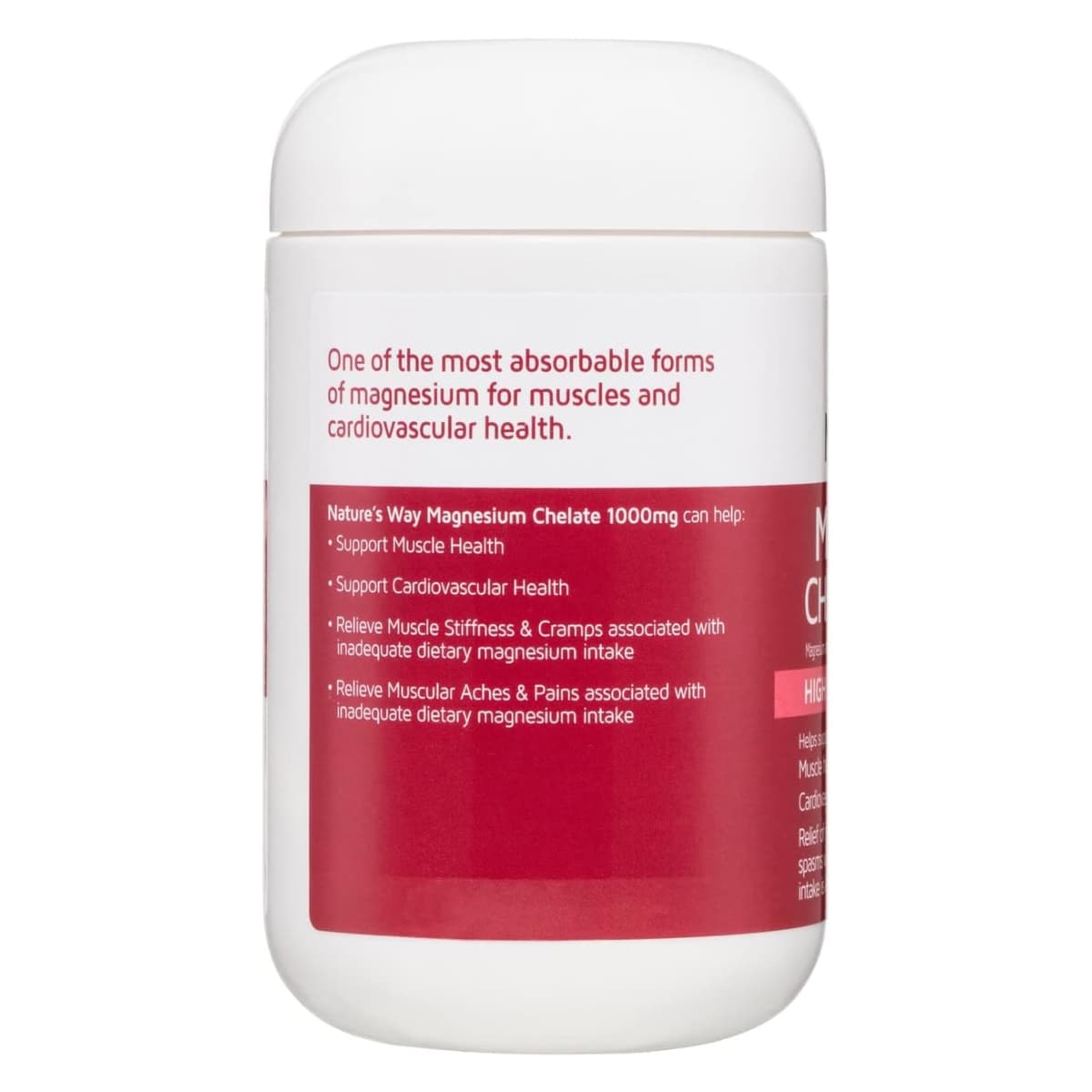 Thumbnail Nature's Way Magnesium Chelate 1000mg 100 Tablets