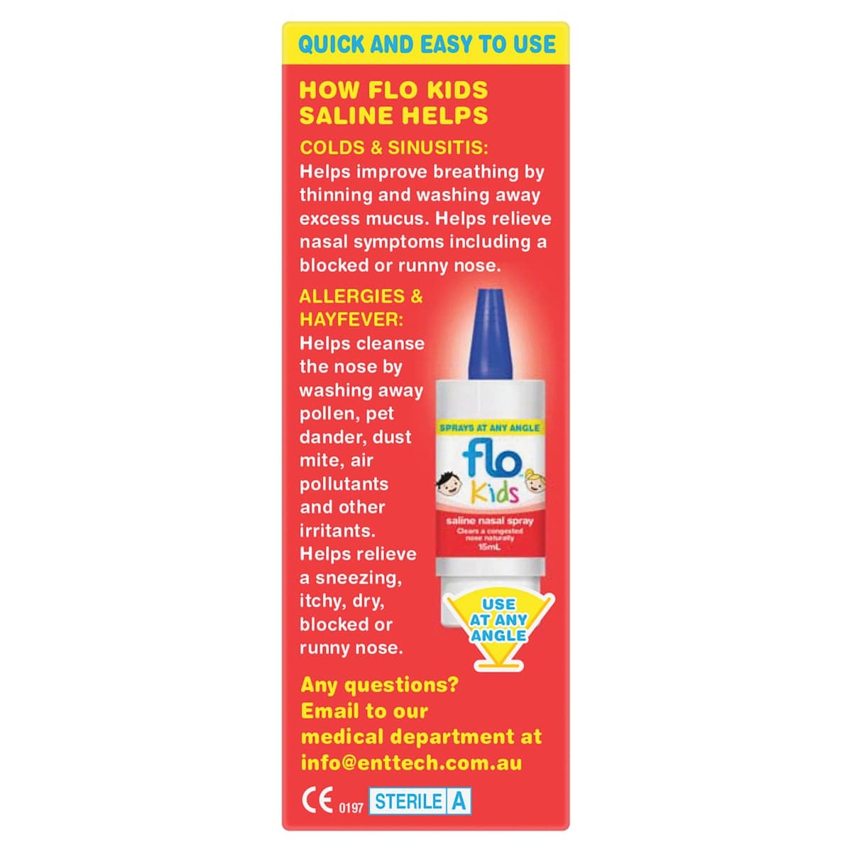Thumbnail Flo Kids Saline Nasal Spray 15ml