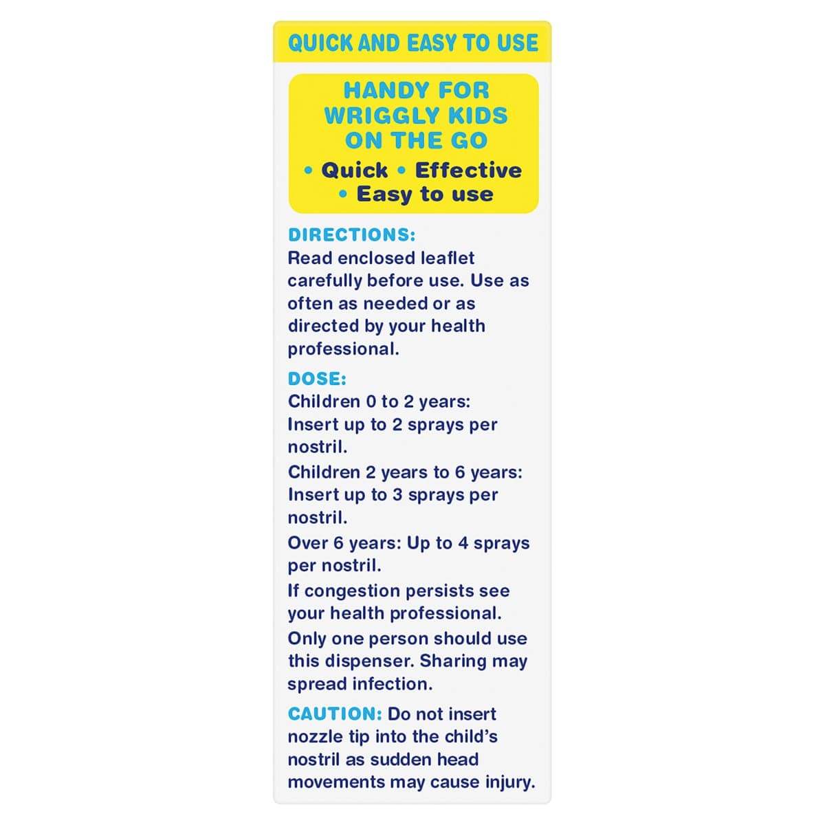 Thumbnail Flo Kids Saline Nasal Spray 15ml