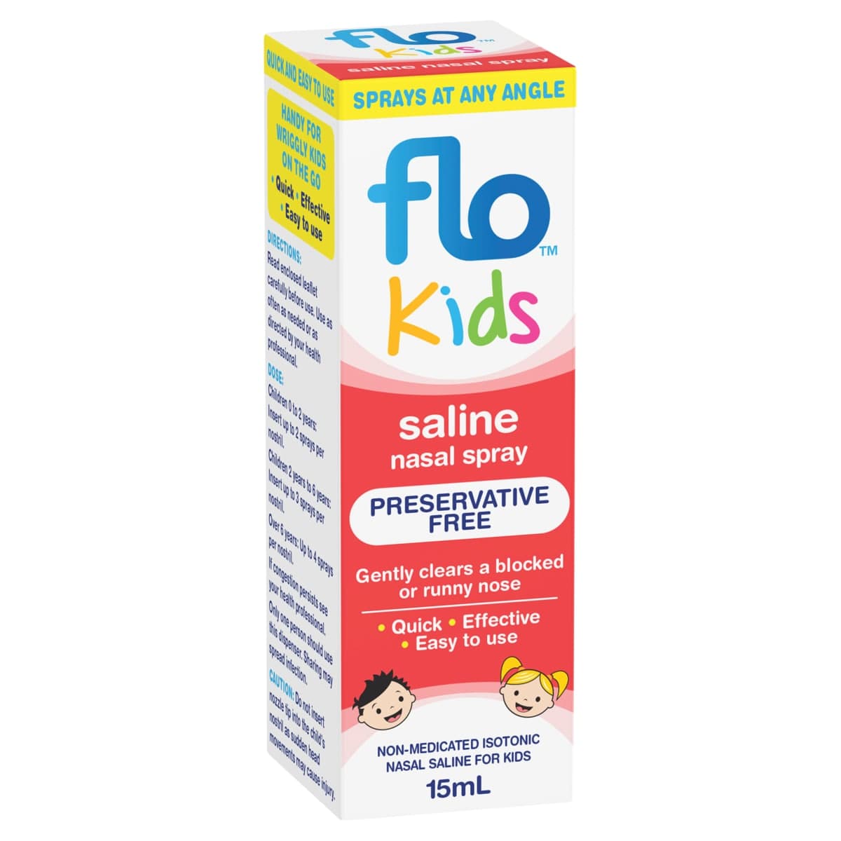 Thumbnail Flo Kids Saline Nasal Spray 15ml