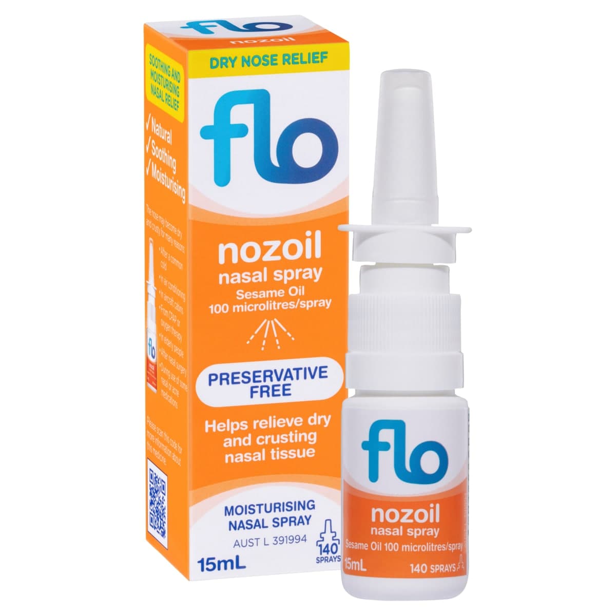 Thumbnail Flo Nozoil Nasal Spray 15ml