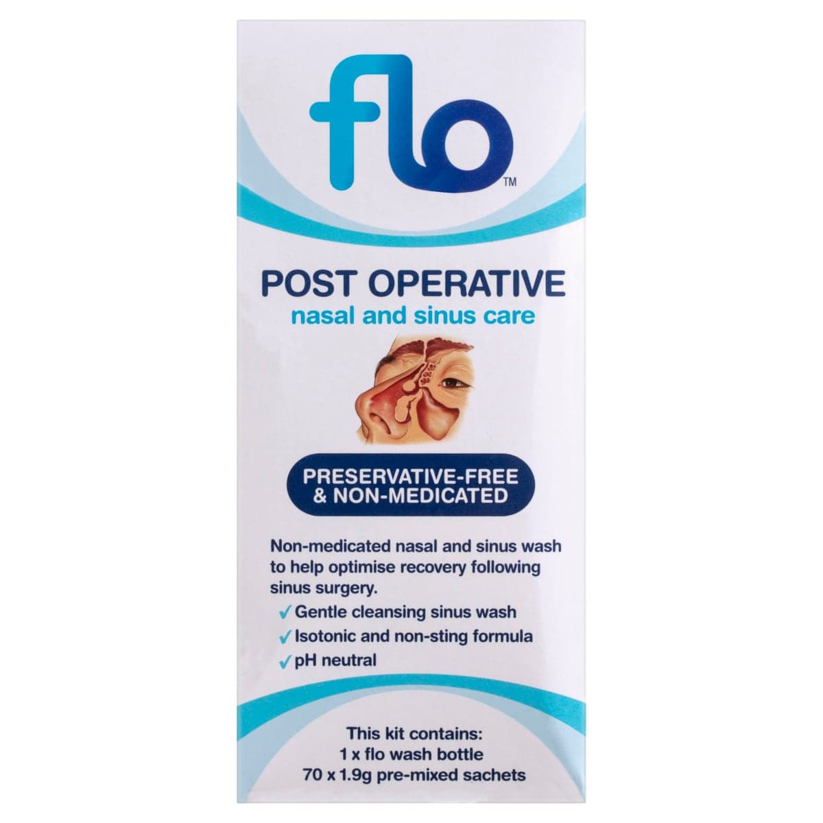 Thumbnail Flo Post Operative Nasal & Sinus Care Kit 70 Sachets