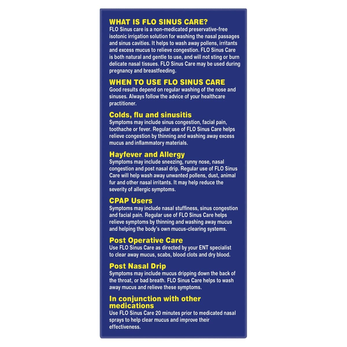 Thumbnail Flo Sinus Care Starter Kit with 12 Sachets & 1 Wash Bottle