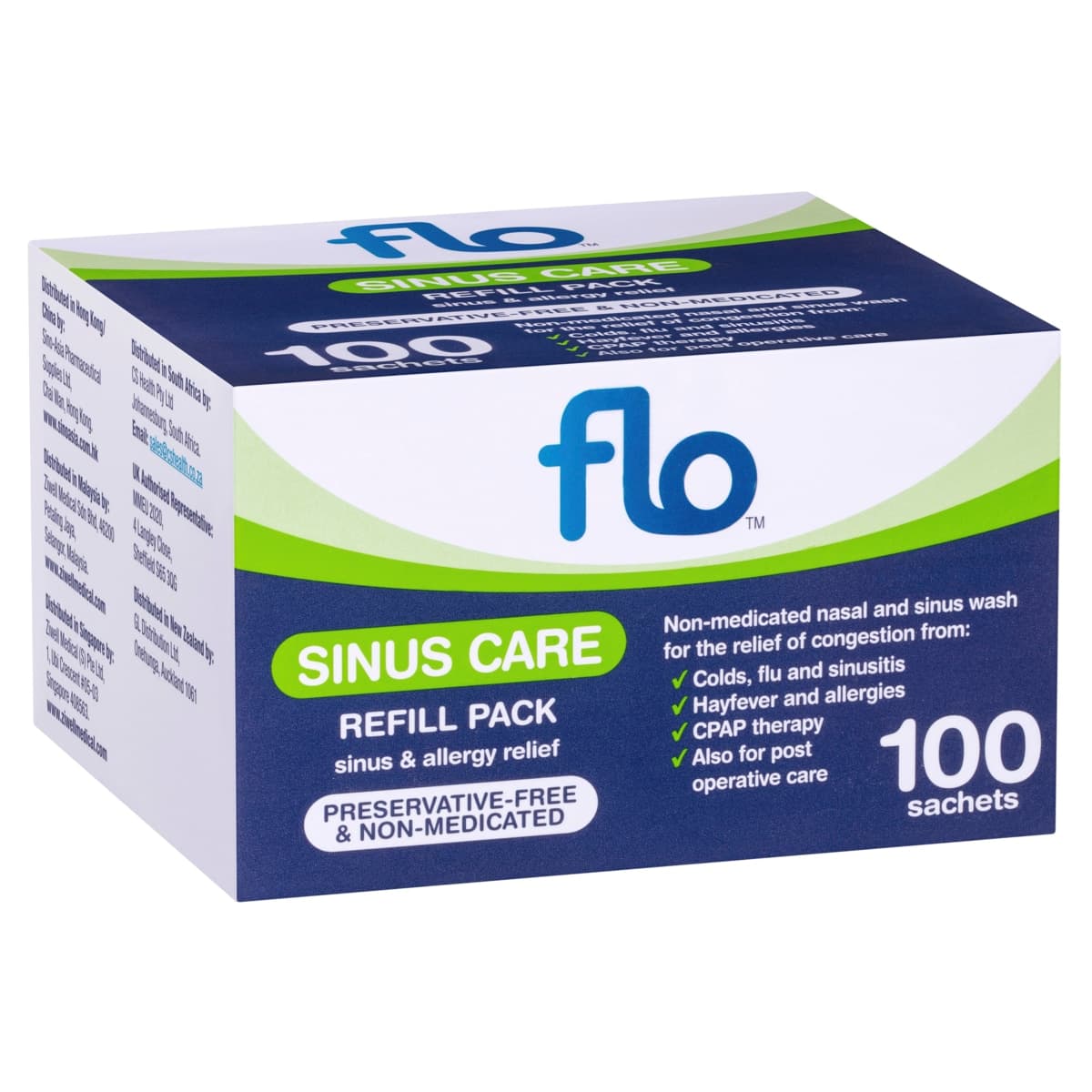 Thumbnail Flo Sinus Care Refill Sachets 100 Pack