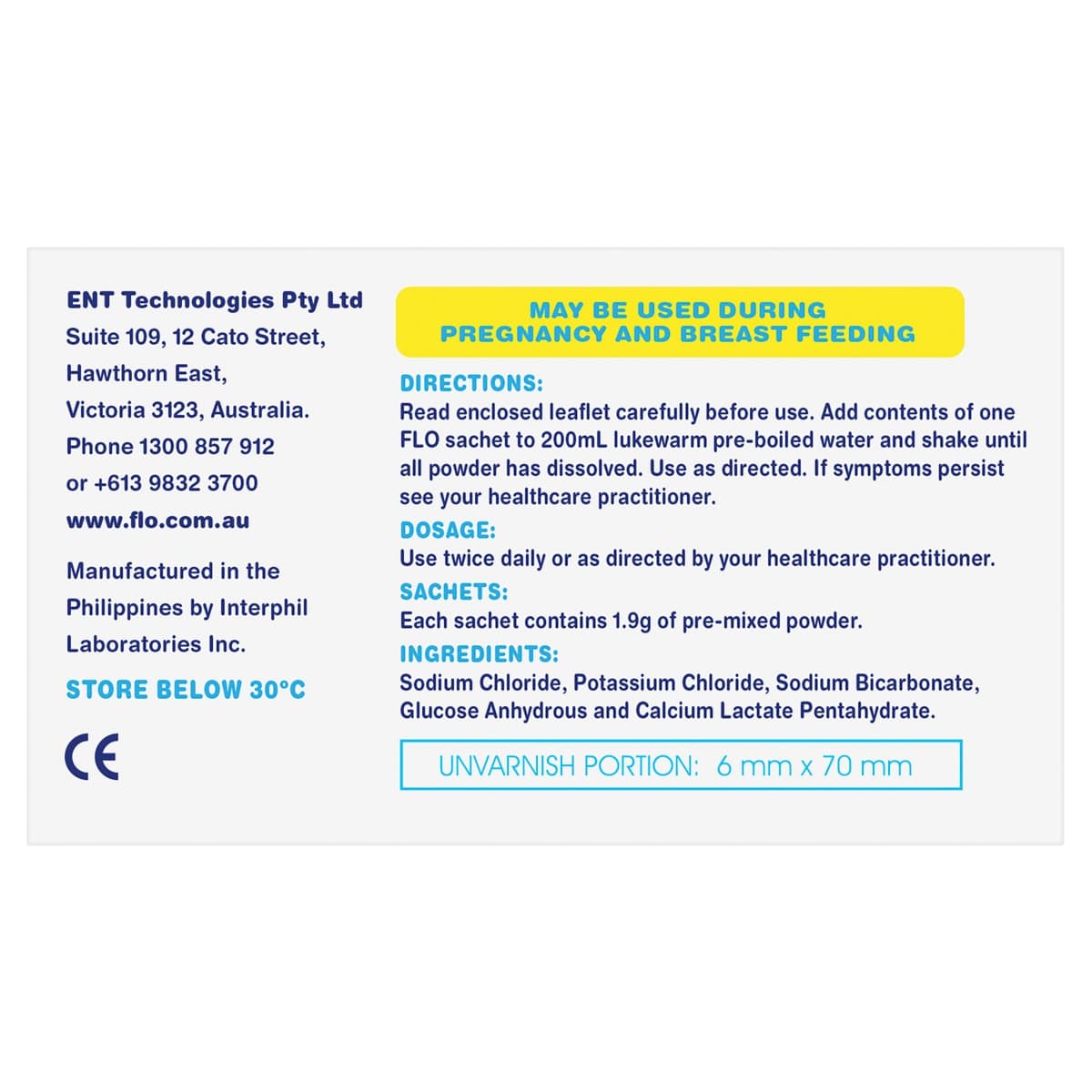 Thumbnail Flo Sinus Care Refill Sachets 50 Pack