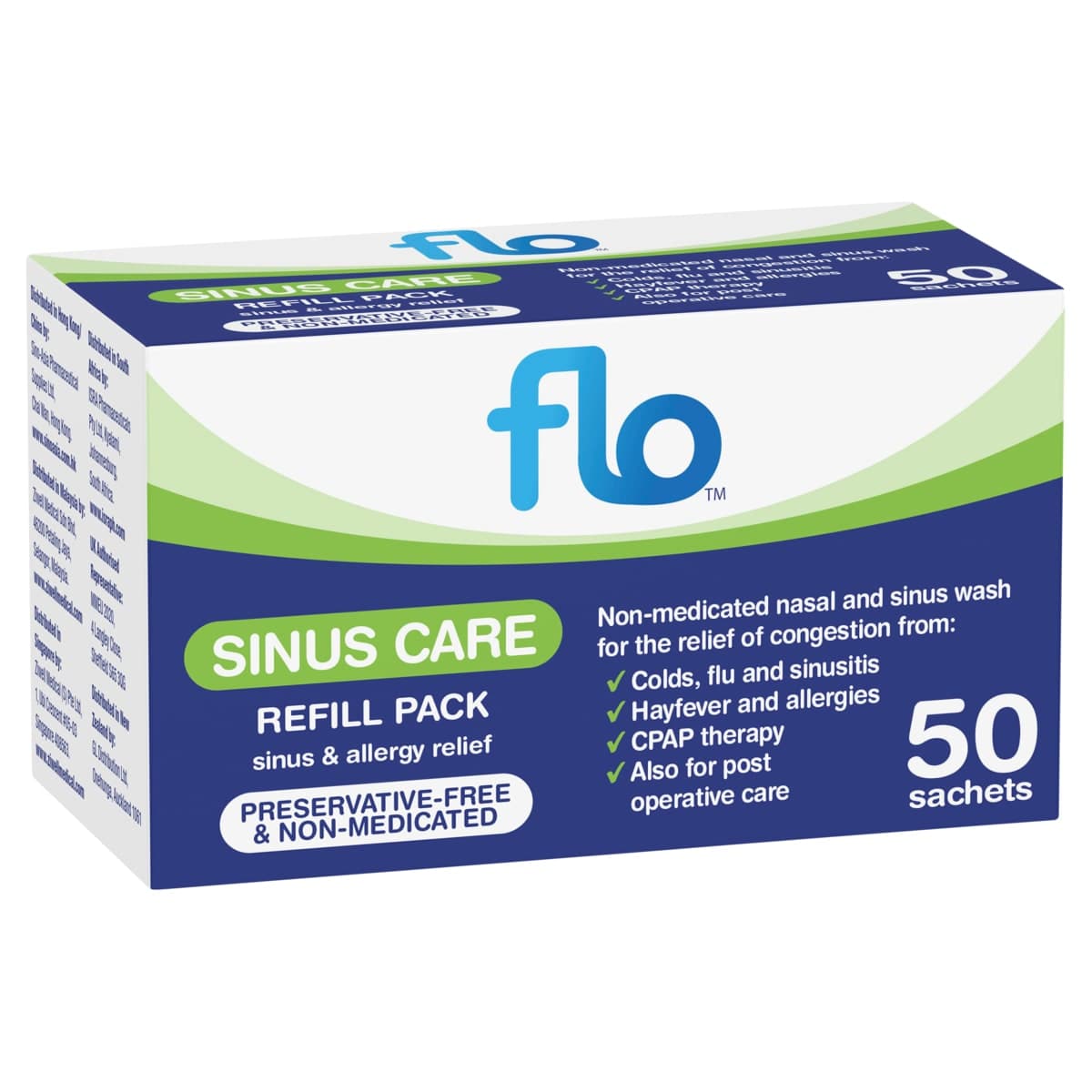 Thumbnail Flo Sinus Care Refill Sachets 50 Pack