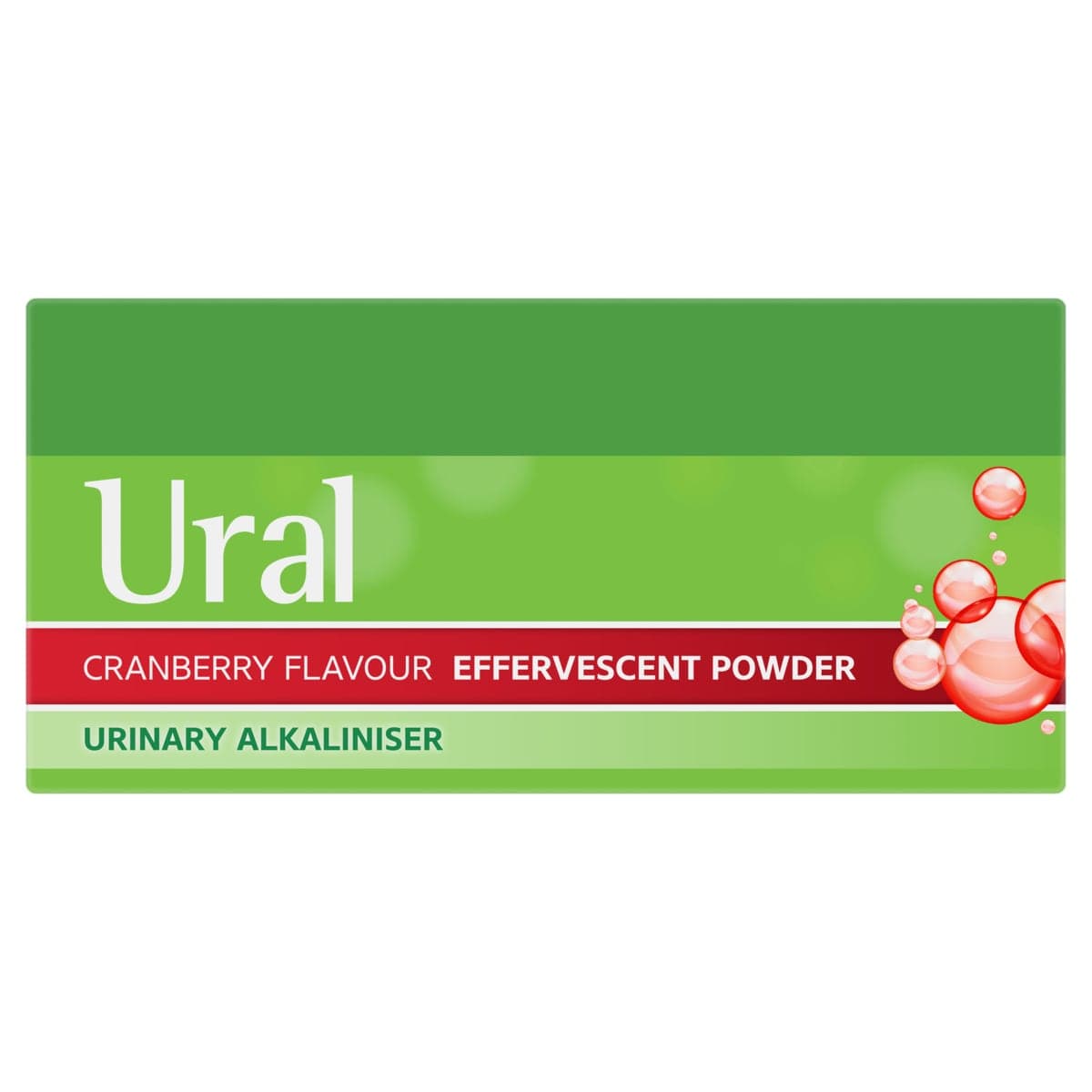 Thumbnail Ural Effervescent Powder Cranberry 28 x 4g Sachets